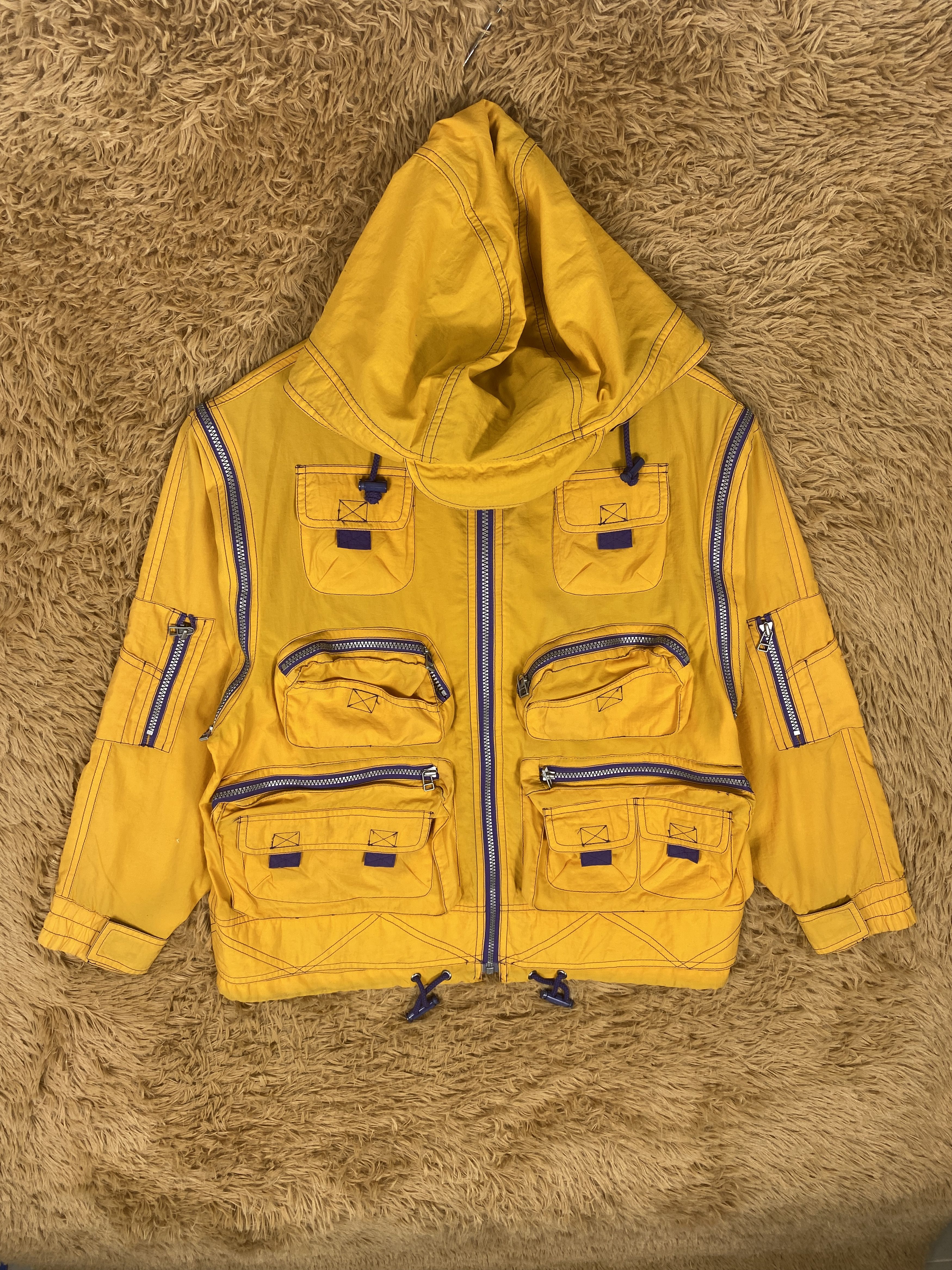 Vintage Fressy Hotts Multicpocket 3D Pocket Jacket J2362