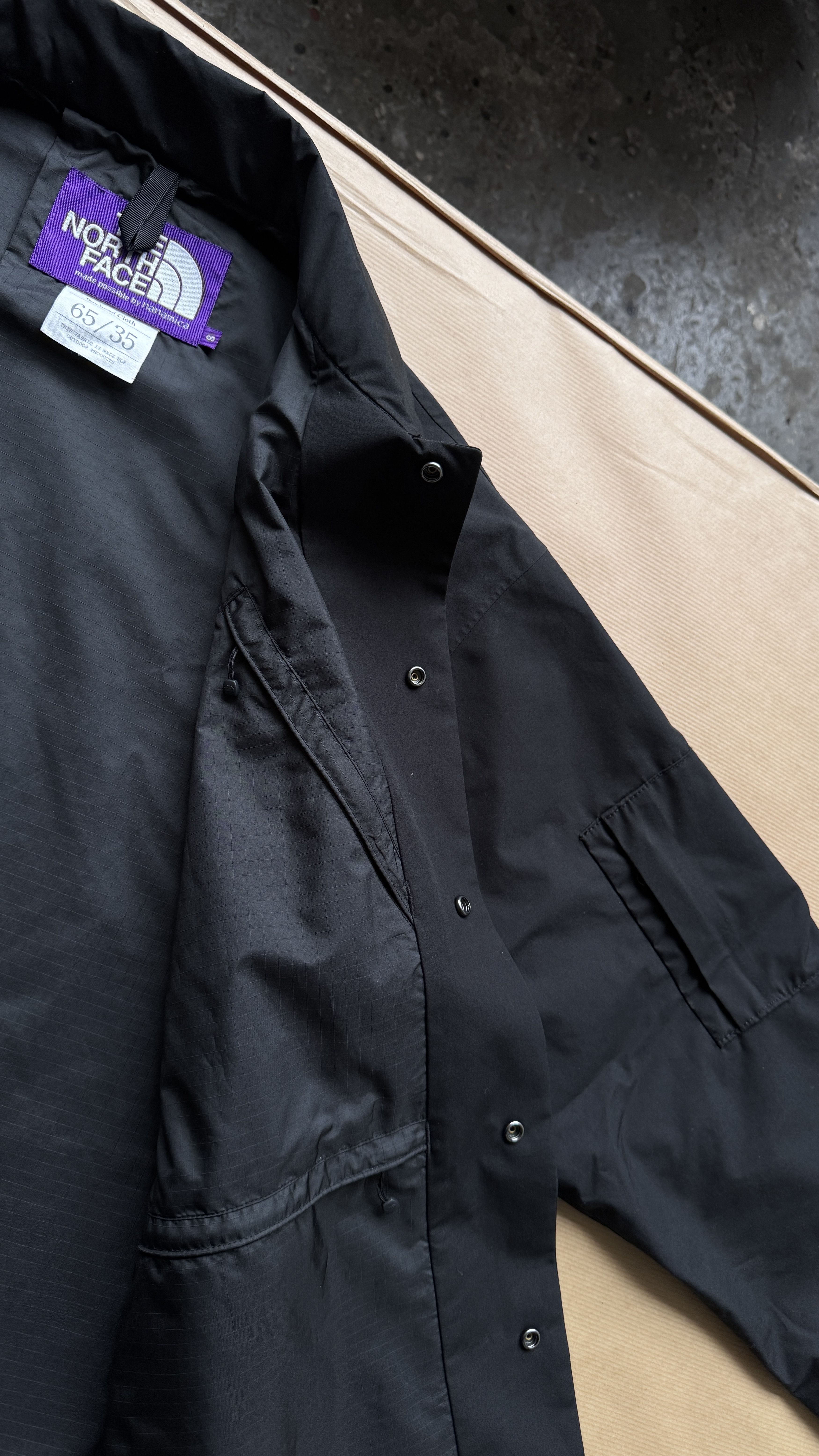 Nanamica × The North Face Purple Label aa . S . HYVENT 65/35 FIELD JACKET . BAYHEAD . BLACK Size US S / EU 44-46 / 1 - 1 Thumbnail