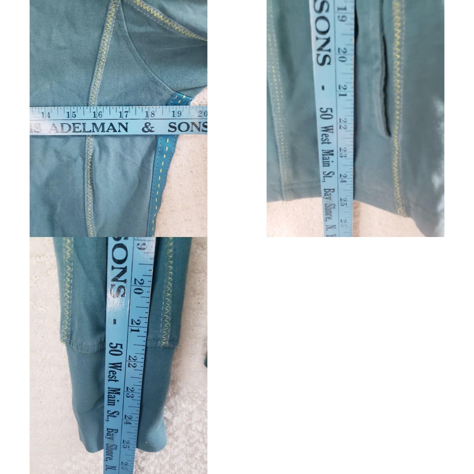 Vintage Kuhl Jacket M Kember Full Zip Turquoise Blue Green Organic Cotton Womens Medium Regular Size M / US 6-8 / IT 42-44 - 10 Thumbnail