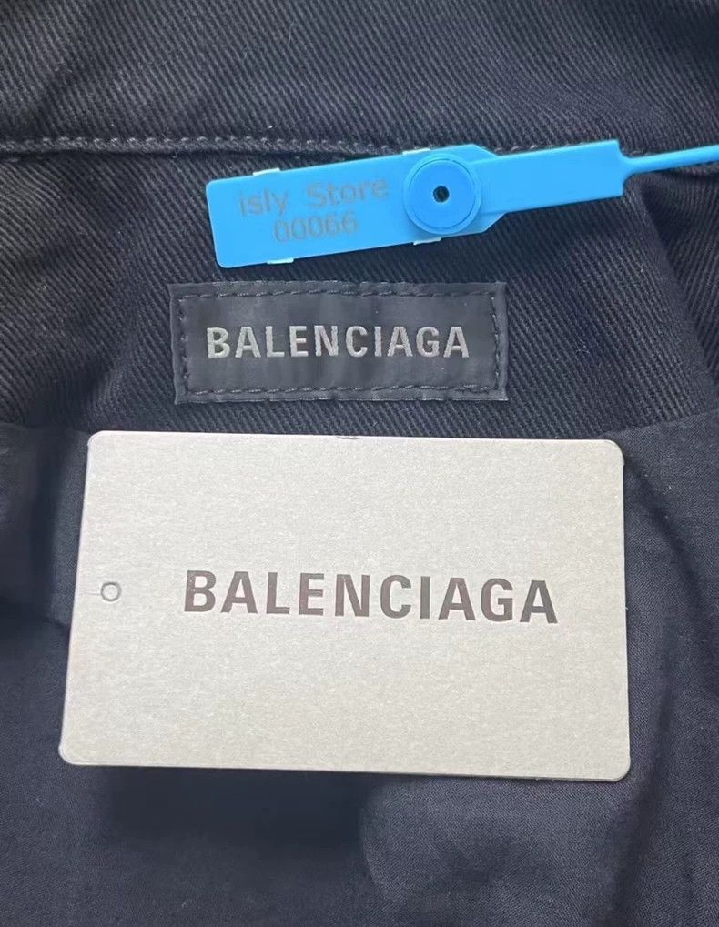 Balenciaga Balenciaga size 36 Biker paneled denim jacket Size US S / EU 44-46 / 1 - 4 Thumbnail