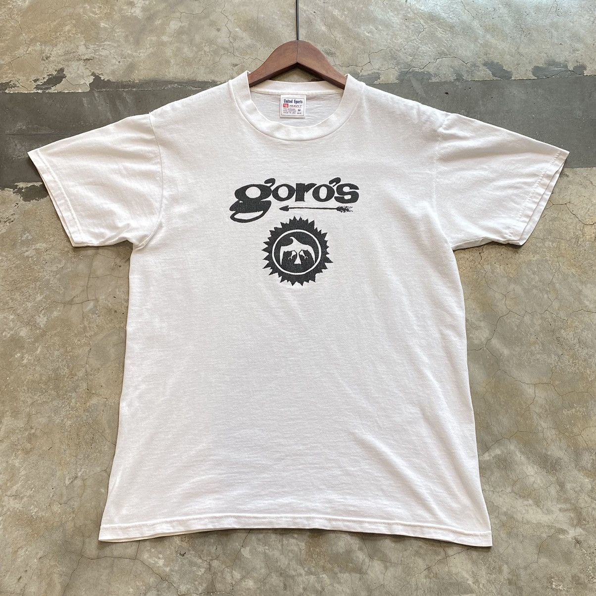 Goros × Vintage Vintage 90s Goros Eagle Logo Tee | Grailed