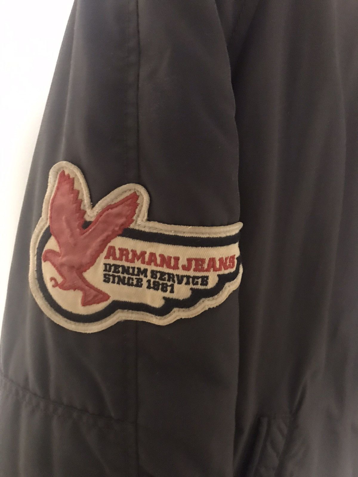 Armani Armani brown hooded jacket Size US XL / EU 56 / 4 - 4 Thumbnail