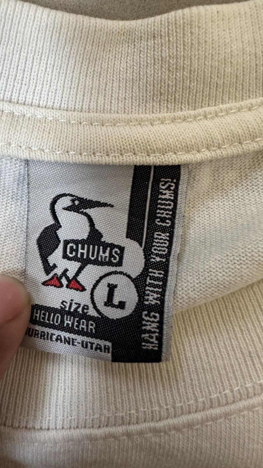 Chums VINTAGE CHUMS LONG SLEEVE TEE Size US M / EU 48-50 / 2 - 8 Thumbnail