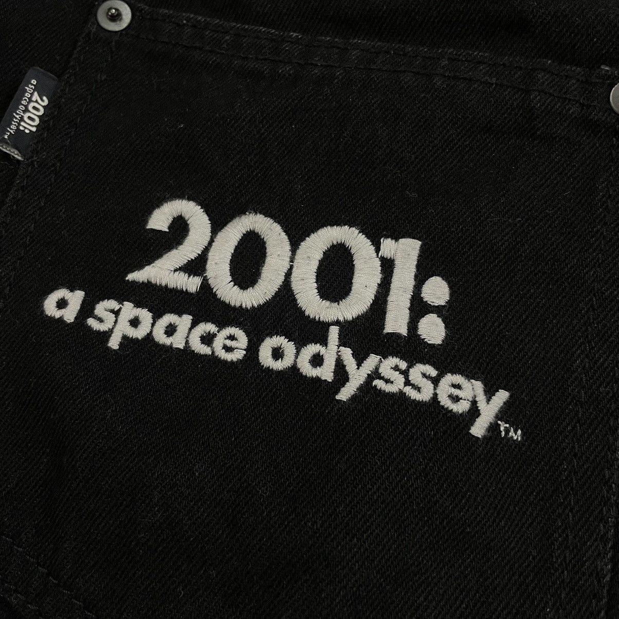 GU GU X 2001 Space Odyssey Black Denim Size US XL / EU 56 / 4 - 8 Thumbnail