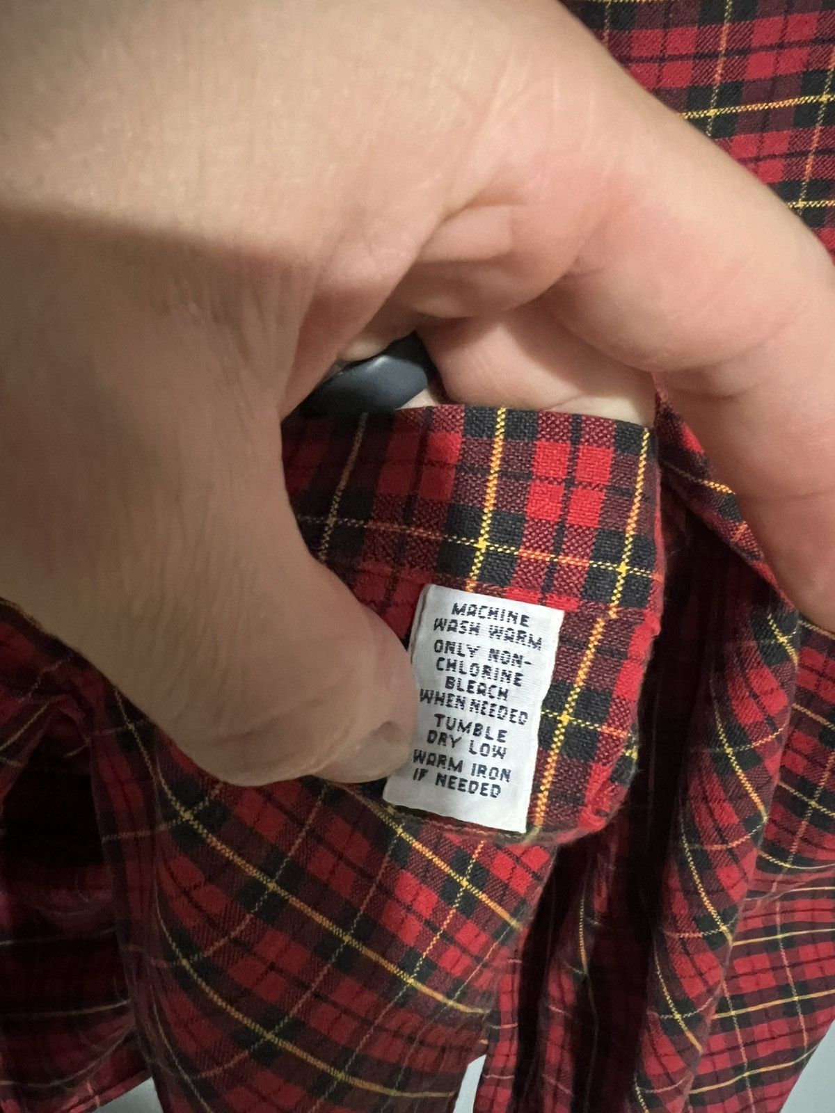 Polo Ralph Lauren Ralph Lauren Mens Button Down XL Red Green Plaid Classic Fit Size US XL / EU 56 / 4 - 7 Thumbnail