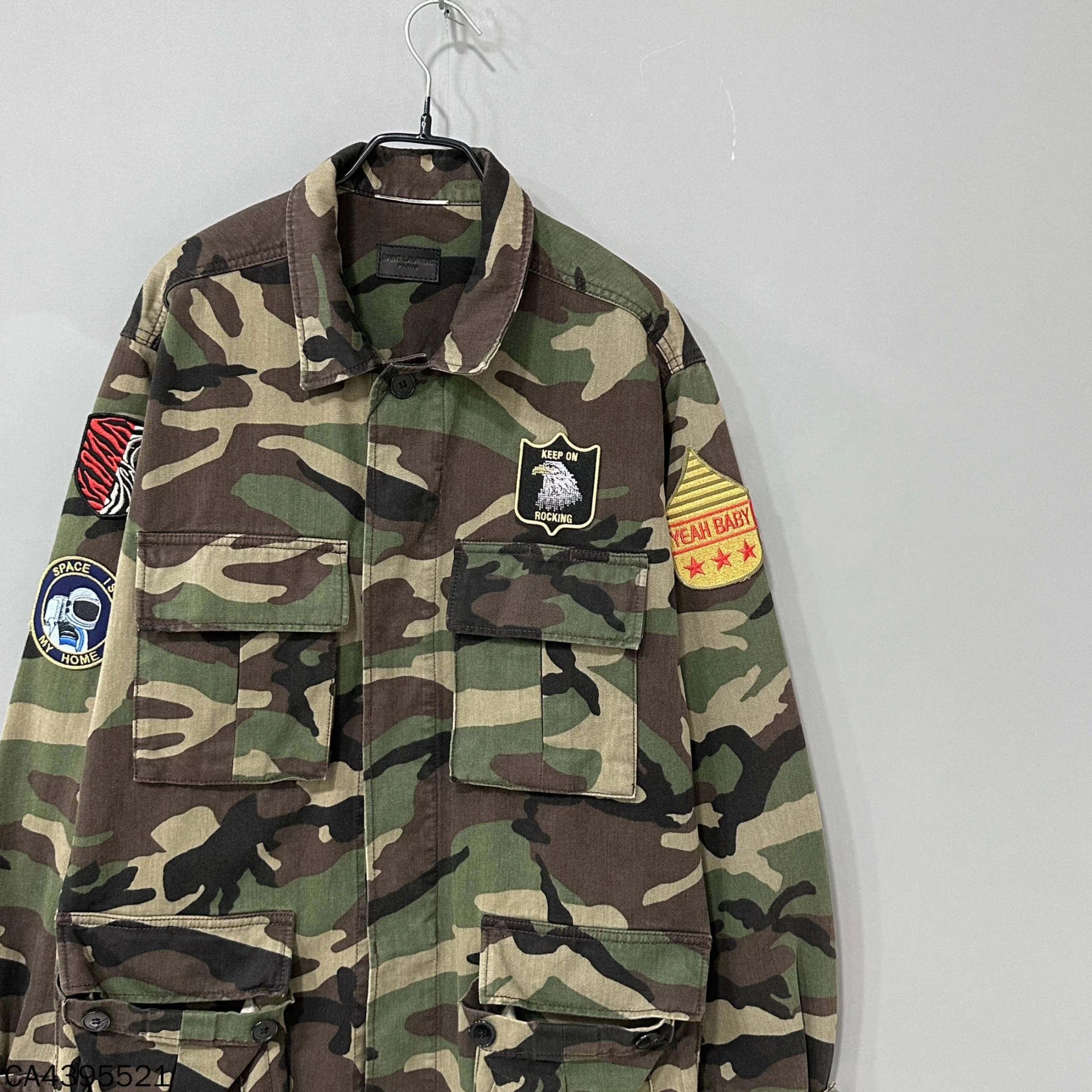 Saint Laurent Paris Saint Laurent astronaut camo men's S jacket Size US S / EU 44-46 / 1 - 2 Thumbnail