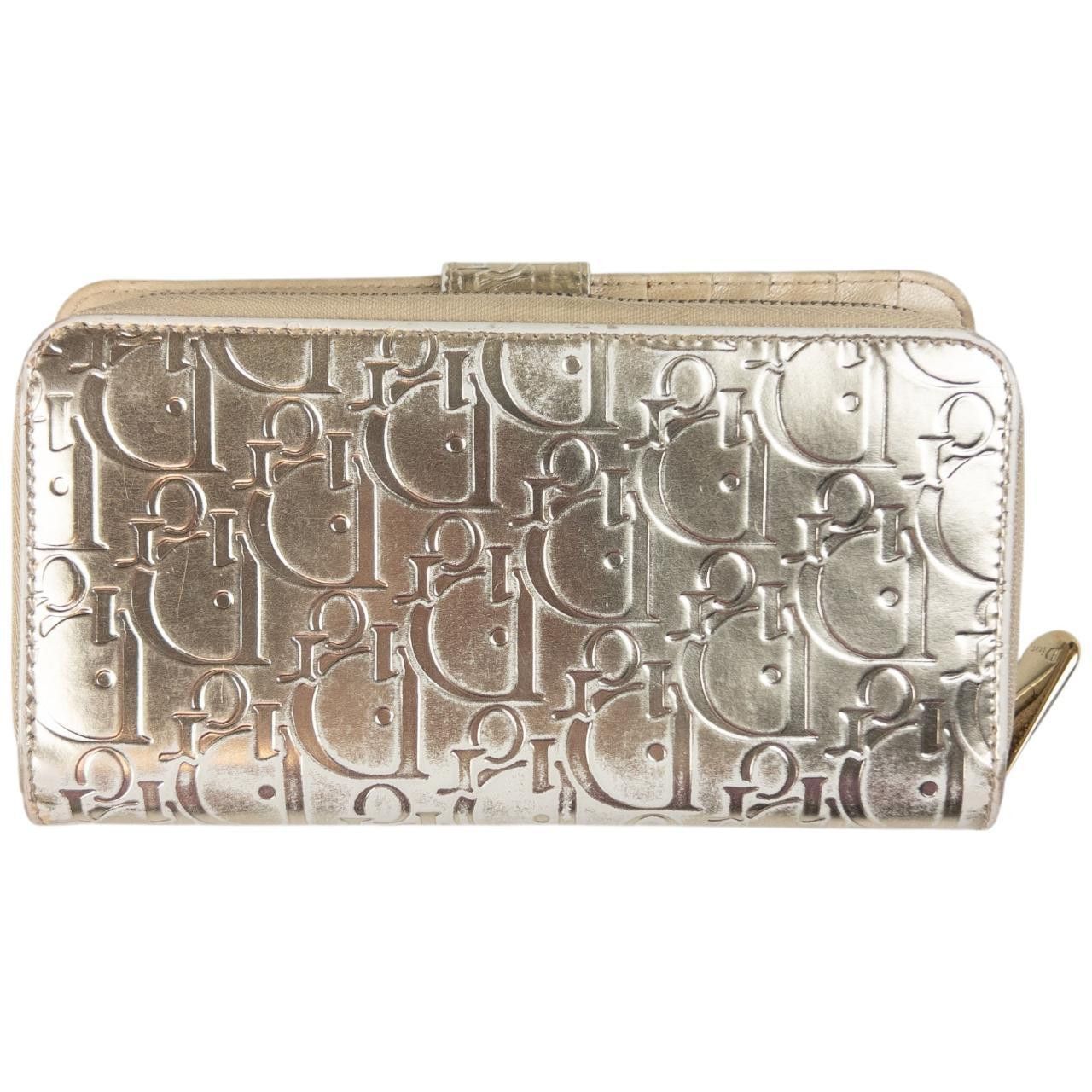 Dior Vintage Dior Embossed Monogram Purse Size ONE SIZE - 2 Thumbnail
