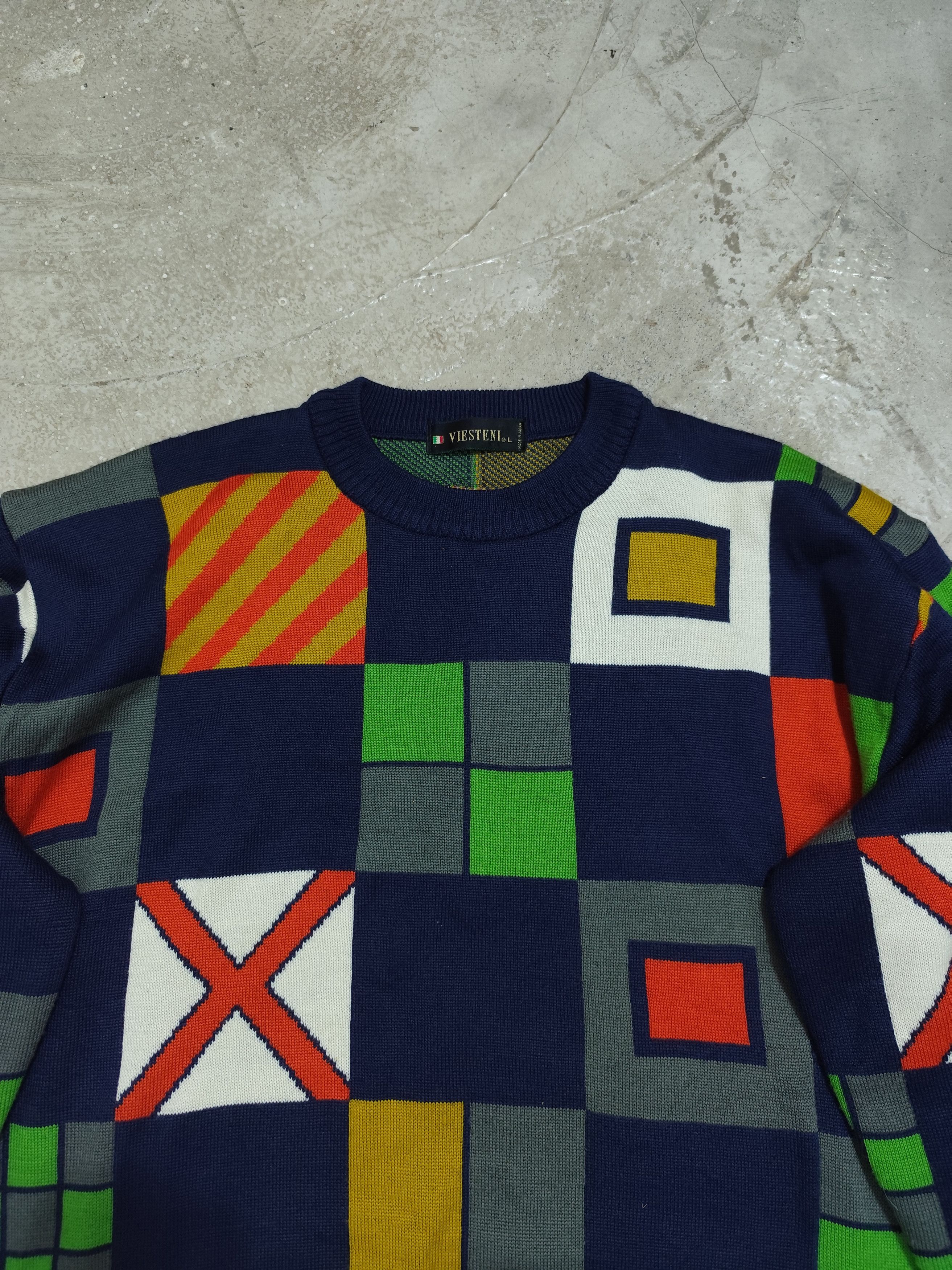 Coogi × Japanese Brand Vintage Coogi missoni style Viesteni knitted sweater Size US M / EU 48-50 / 2 - 5 Thumbnail