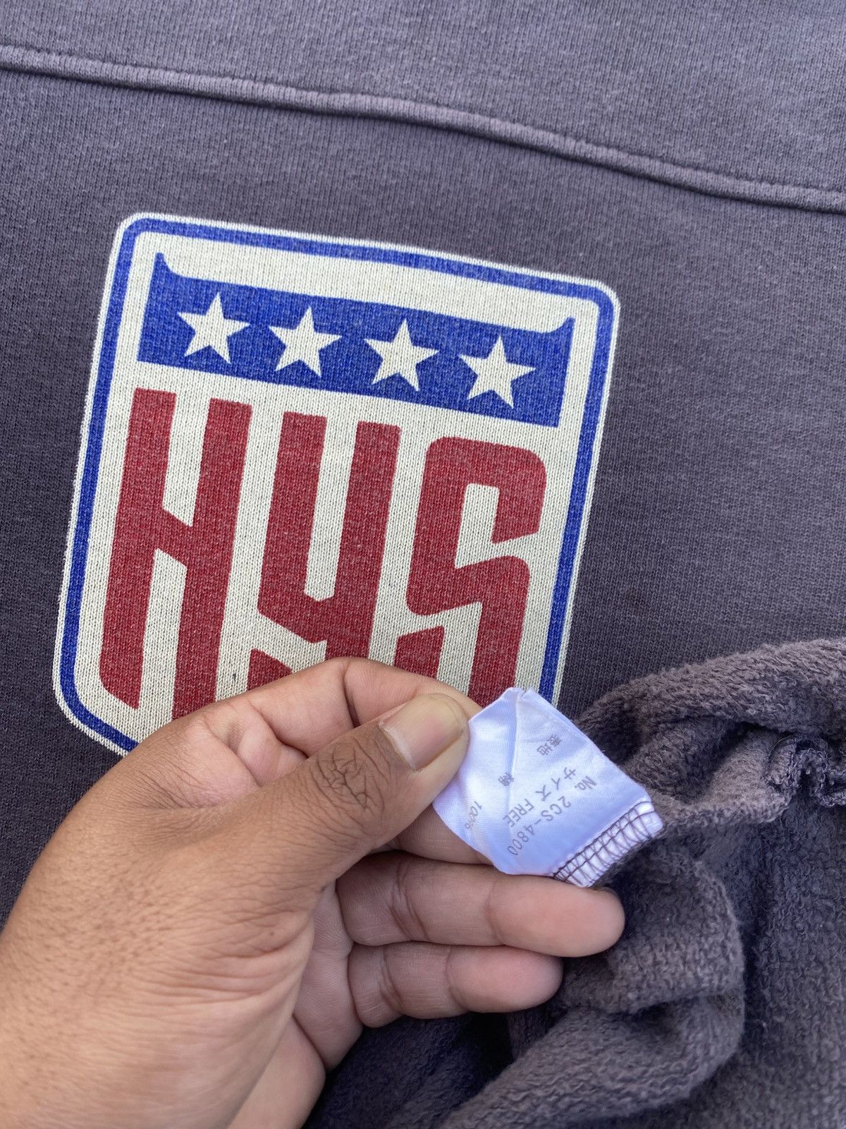 Hysteric Glamour Vintage Hysteric Glamour HYS US Logo Flag Longsleeve Shirt Size US S / EU 44-46 / 1 - 12 Thumbnail