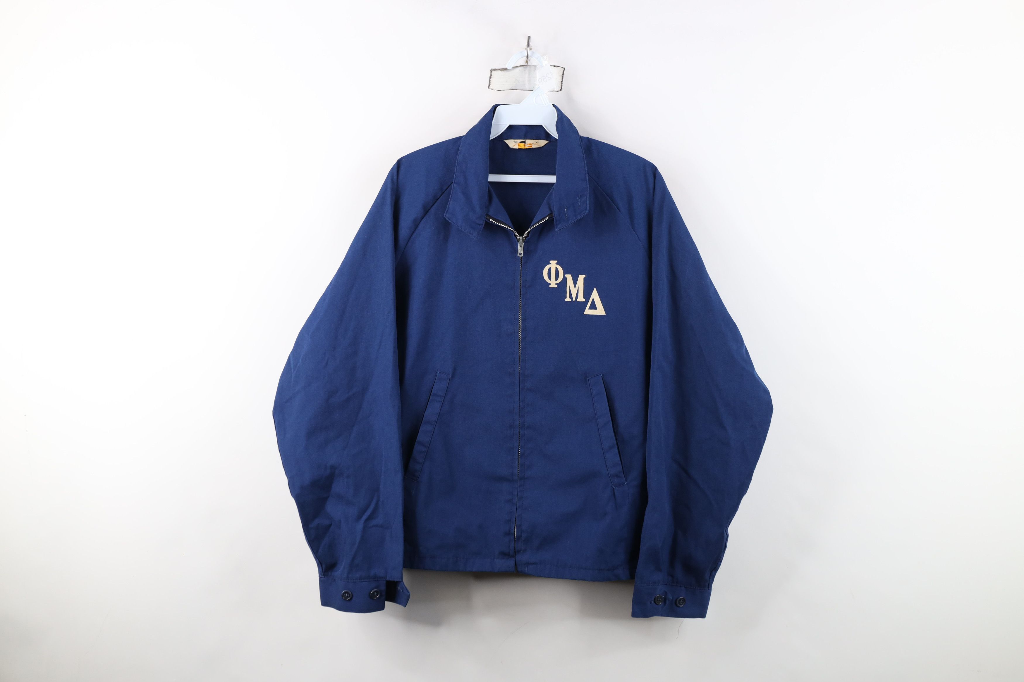 Vintage Vintage 60s 70s Fraternity Cafe Racer Bomber Jacket USA Size US M / EU 48-50 / 2 - 1 Thumbnail