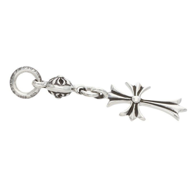 Chrome Hearts Chrome Hearts Silver Tiny Cross Necklace Size ONE SIZE - 4 Thumbnail