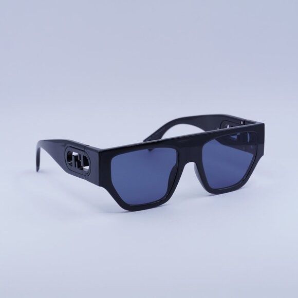 Fendi 🕶️ New Fendi FE40108U 01V Sunglasses - Shiny Black Frame Size ONE SIZE - 8 Thumbnail