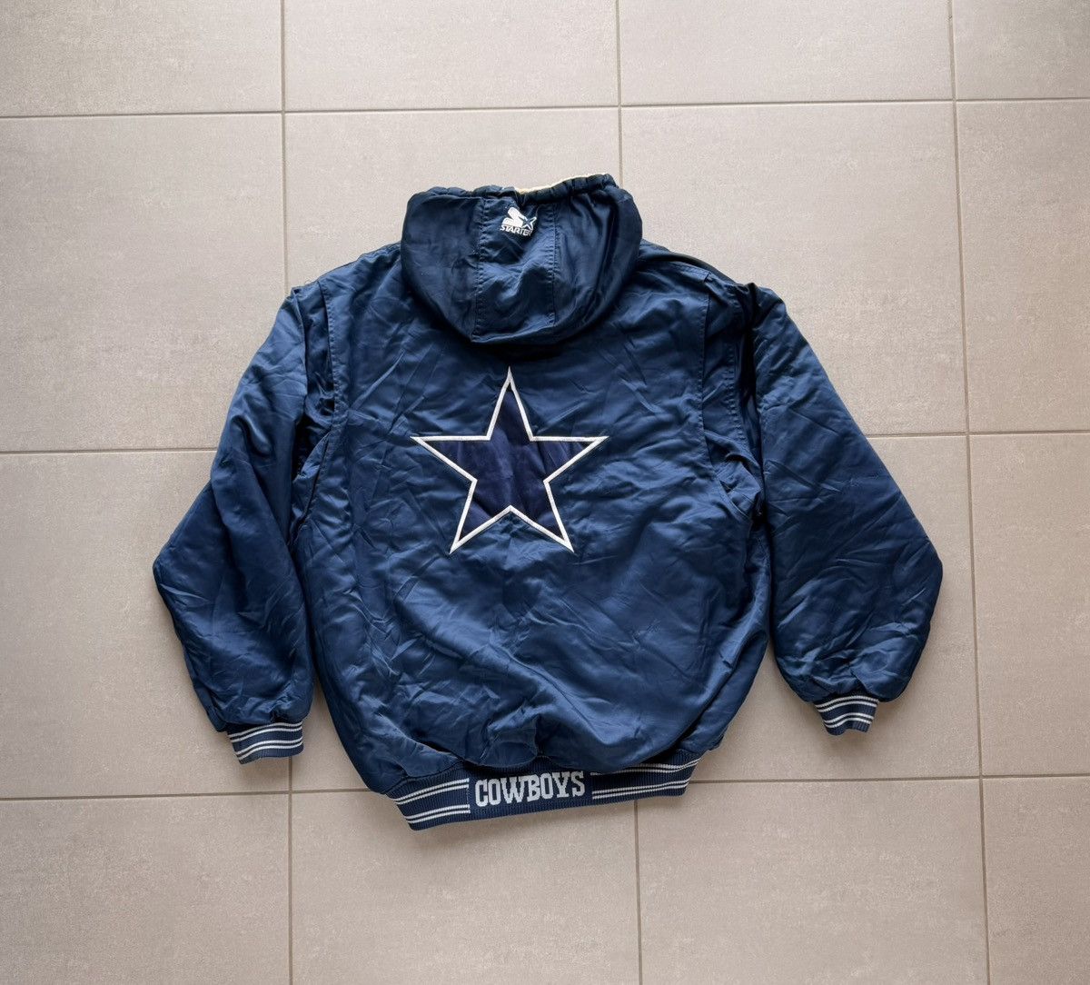 Starter Dallas Cowboys navy Starter jacket Size XL Size US XL / EU 56 / 4 - 1 Thumbnail
