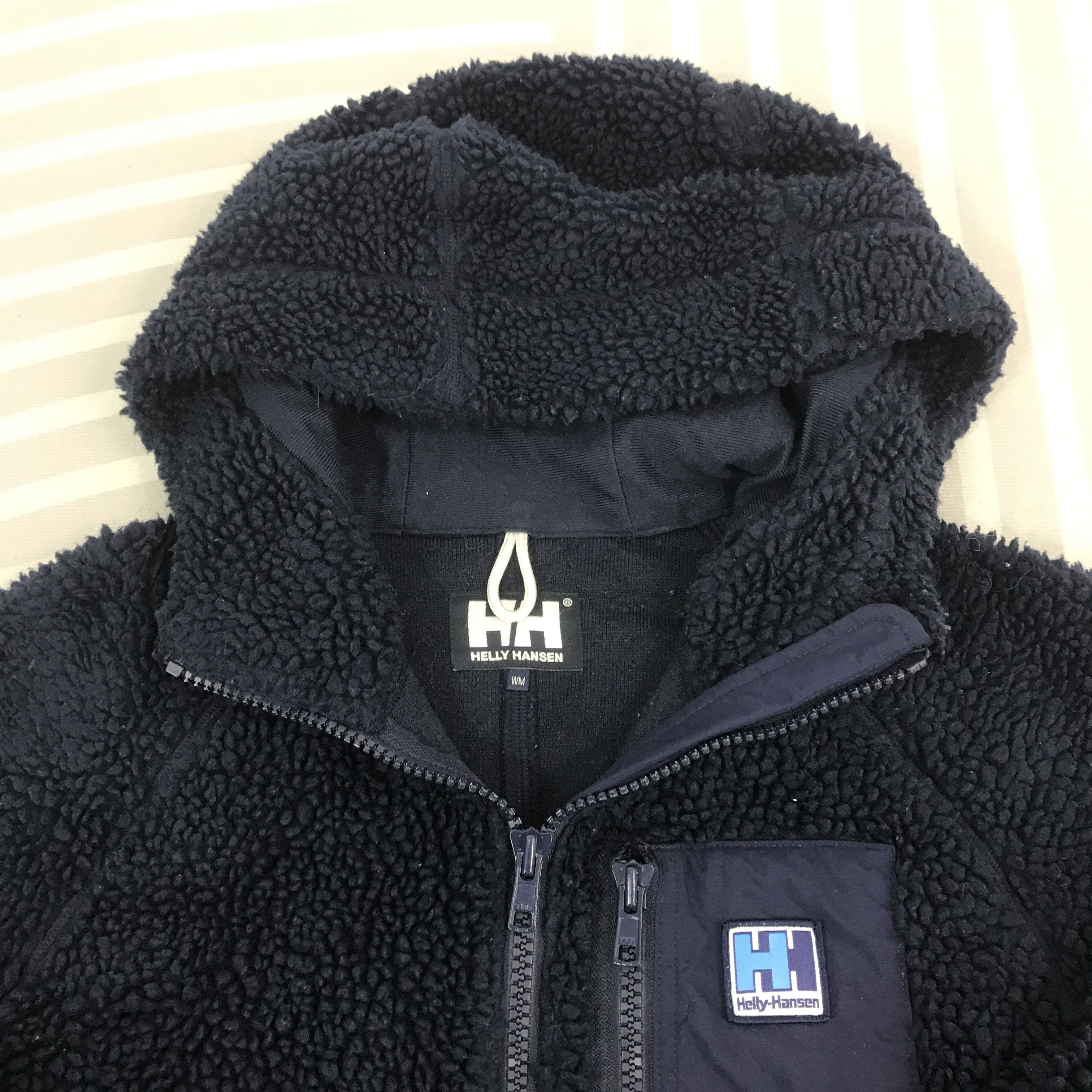 Helly Hansen × Vintage Vintage Helly Hansen sherpa fleecec hoodie Jacket Size US M / EU 48-50 / 2 - 8 Thumbnail