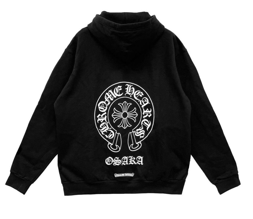 Chrome Hearts Chrome Hearts Osaka Exclusive Horseshoe Logo Pullover Hoodie Size US M / EU 48-50 / 2 - 1 Thumbnail