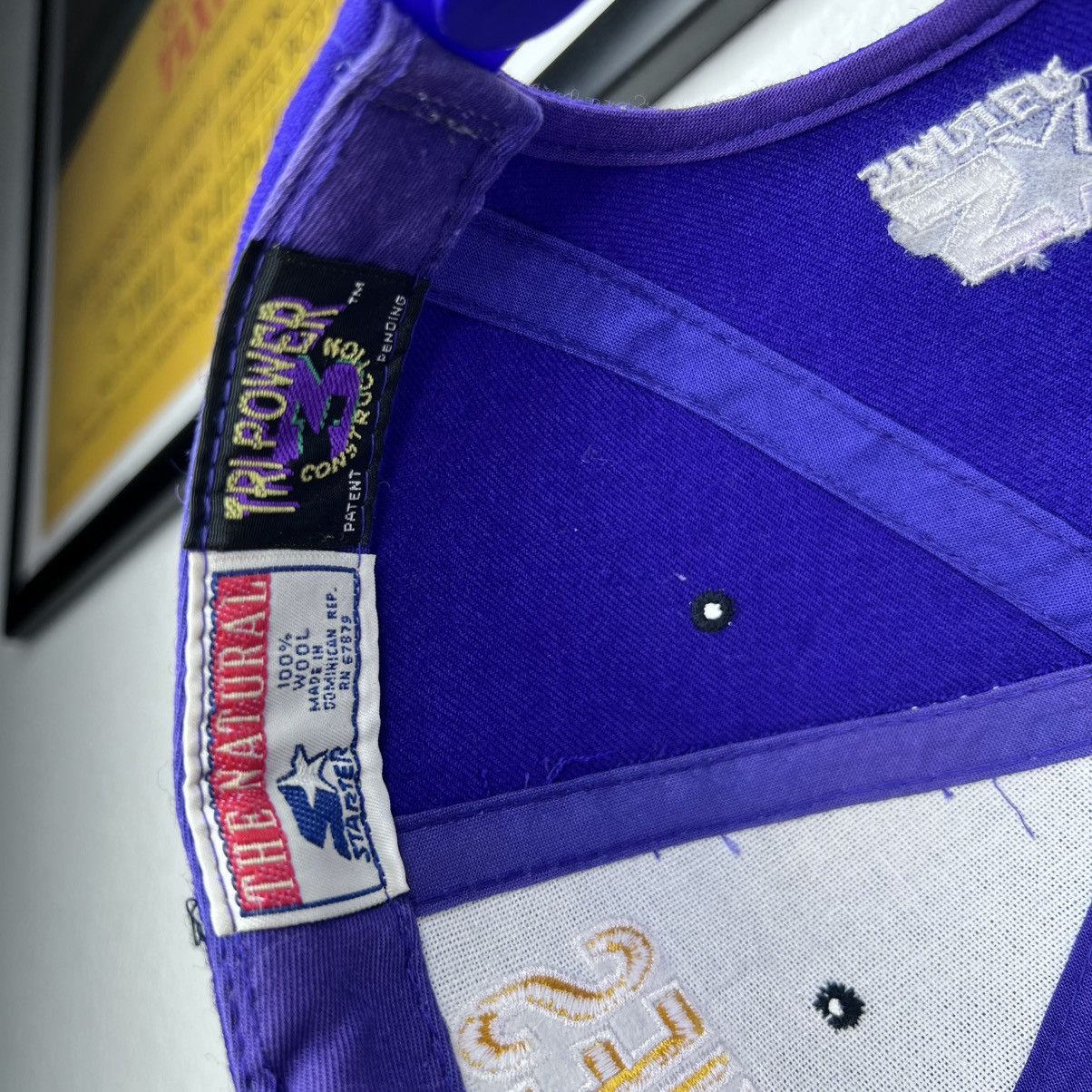 Starter Vintage 1990s Washington Huskies Starter Tri Power Snapback Size ONE SIZE - 11 Thumbnail