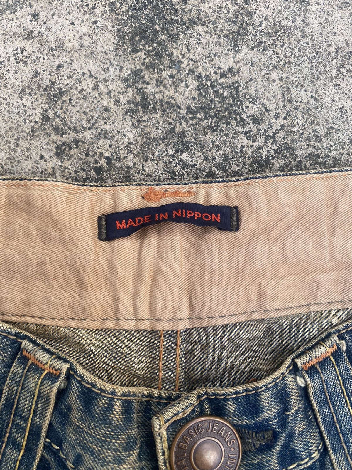 Japanese Brand Flare Jeans Blue Way Clawmark Bootcut Size US 33 - 12 Thumbnail