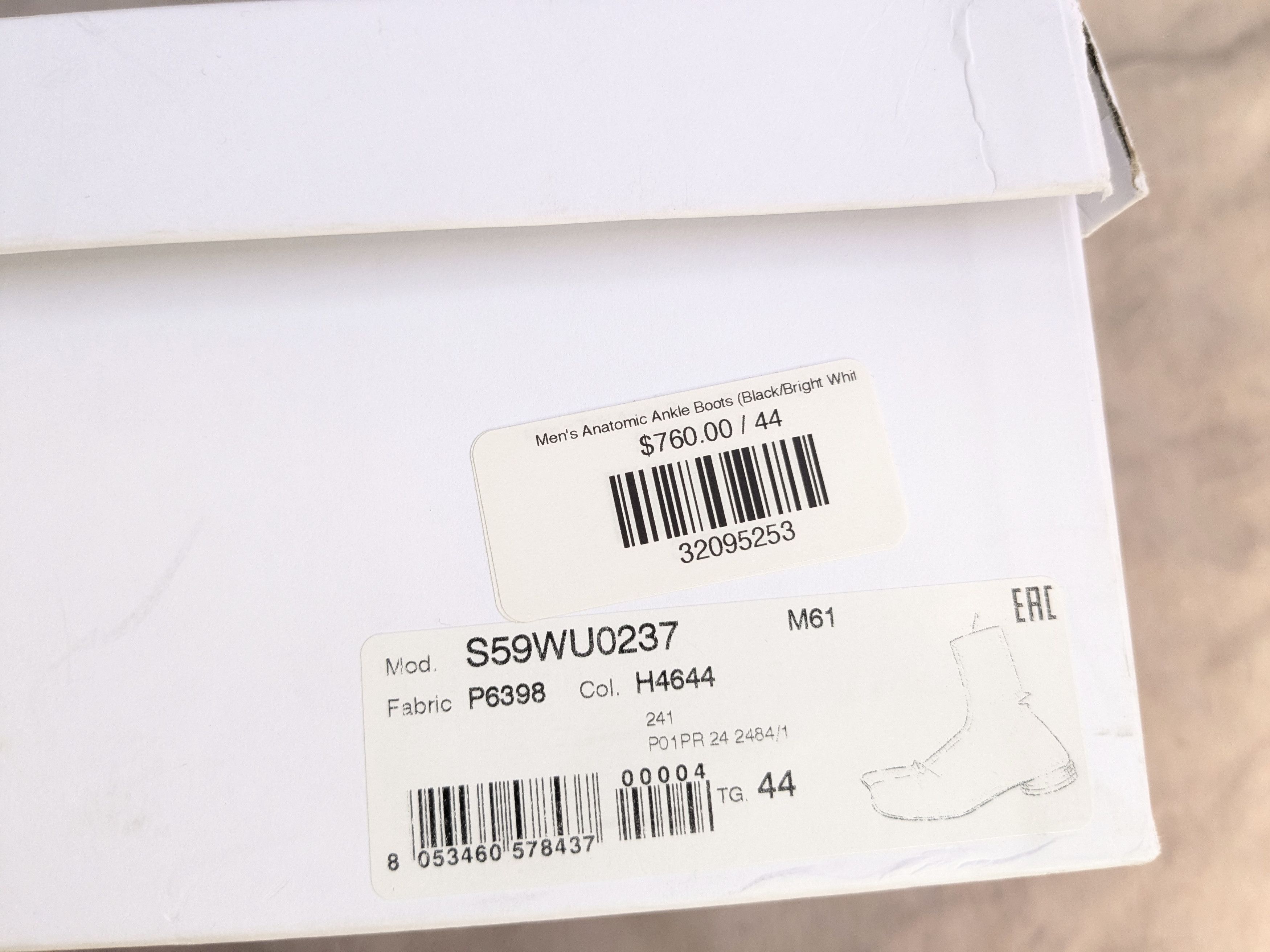Maison Margiela Maison Margiela Side Zip Boots Paint Splatter Black 11 44 Size US 11 / EU 44 - 18 Thumbnail
