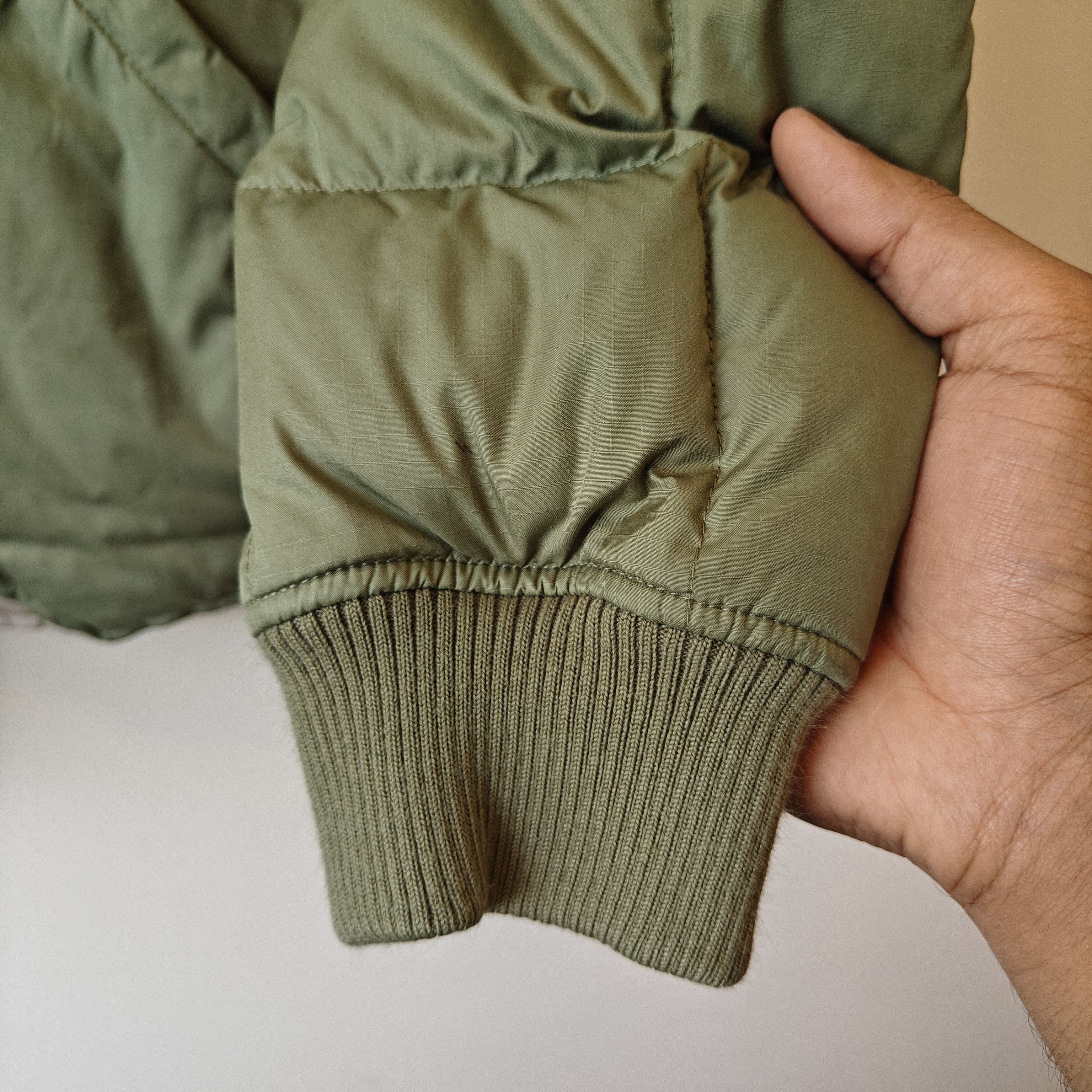 Eddie Bauer × JJJJound olive down jacket expedition Size US S / EU 44-46 / 1 - 9 Thumbnail