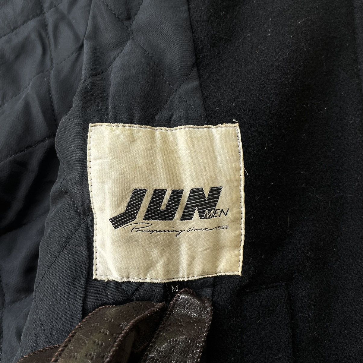 Issey Miyake JunMen By Jun Takahashi Sleeve Leather Varsity Bomber Jacket Size US M / EU 48-50 / 2 - 17 Thumbnail