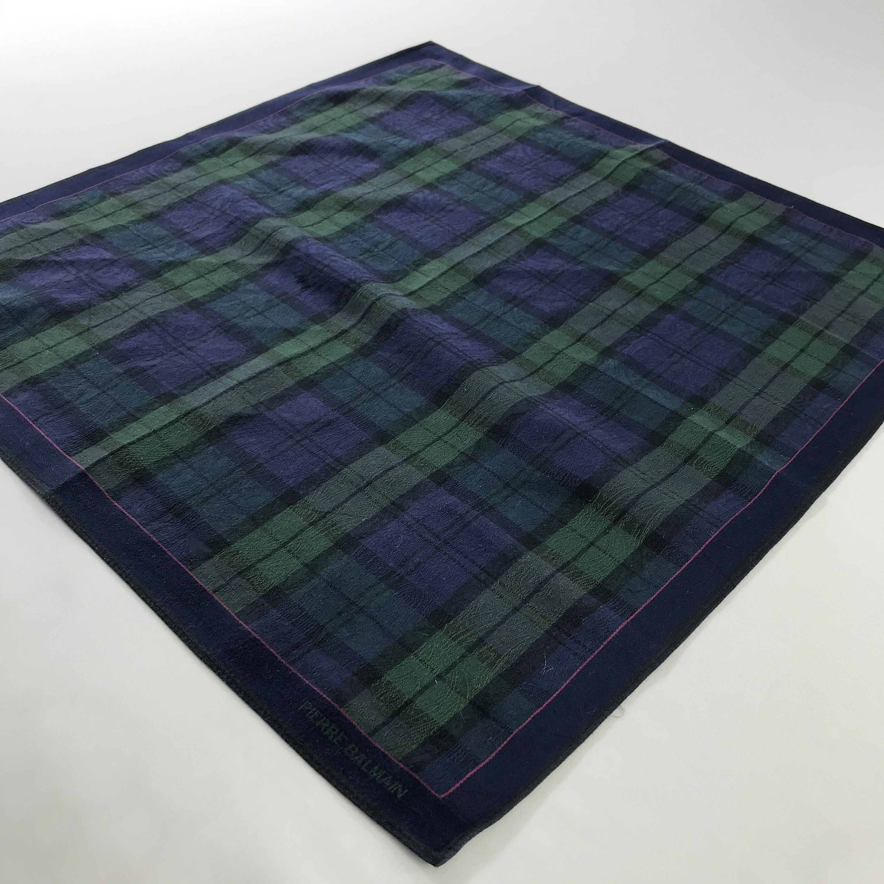 Pierre Balmain × Vintage Pierre Balmain Bandana / Handkerchief / Neckerchief - S492 Size ONE SIZE - 2 Thumbnail