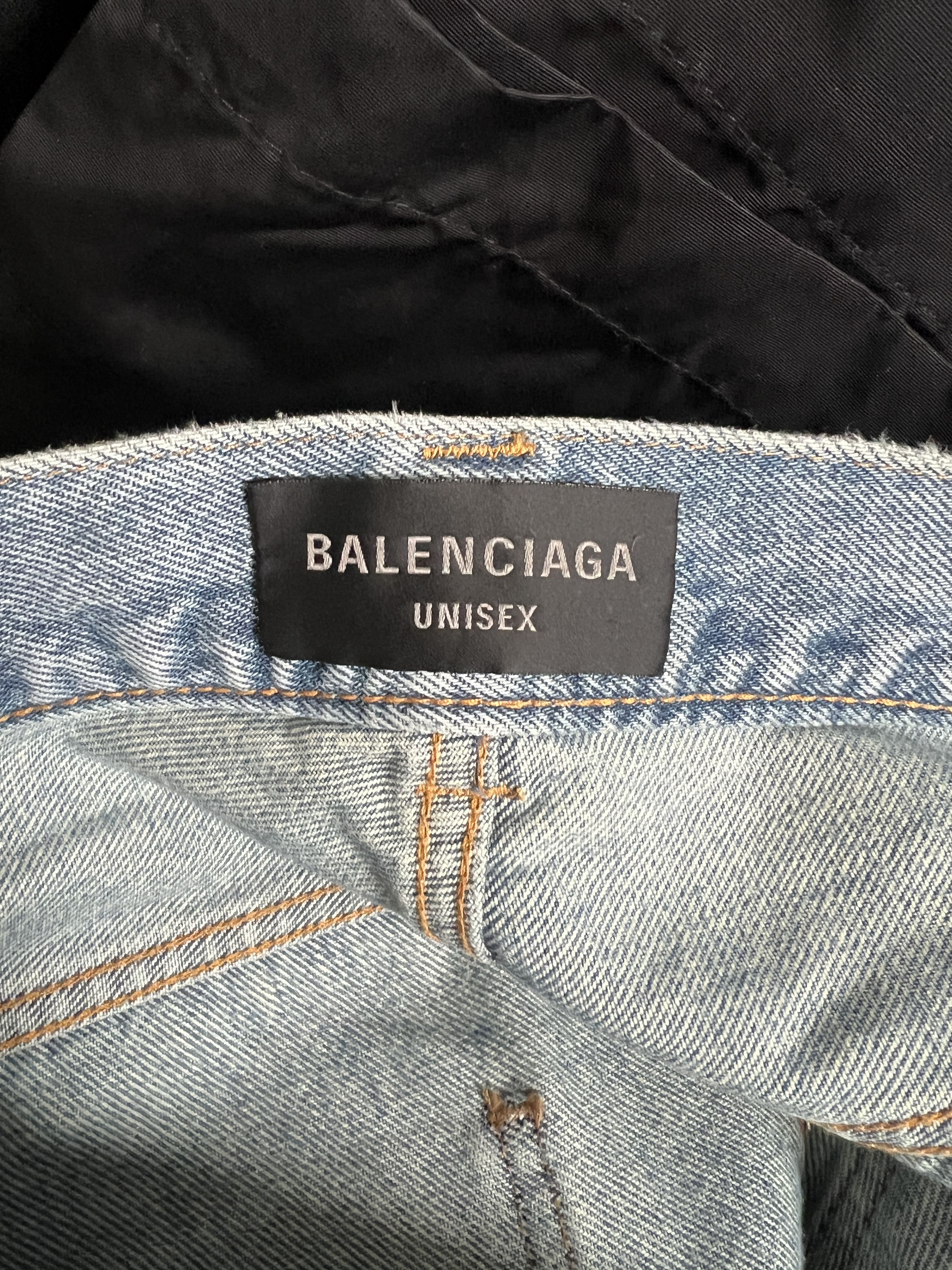 Balenciaga Balenciaga Blue Baggy Jeans Size US 30 / EU 46 - 8 Thumbnail