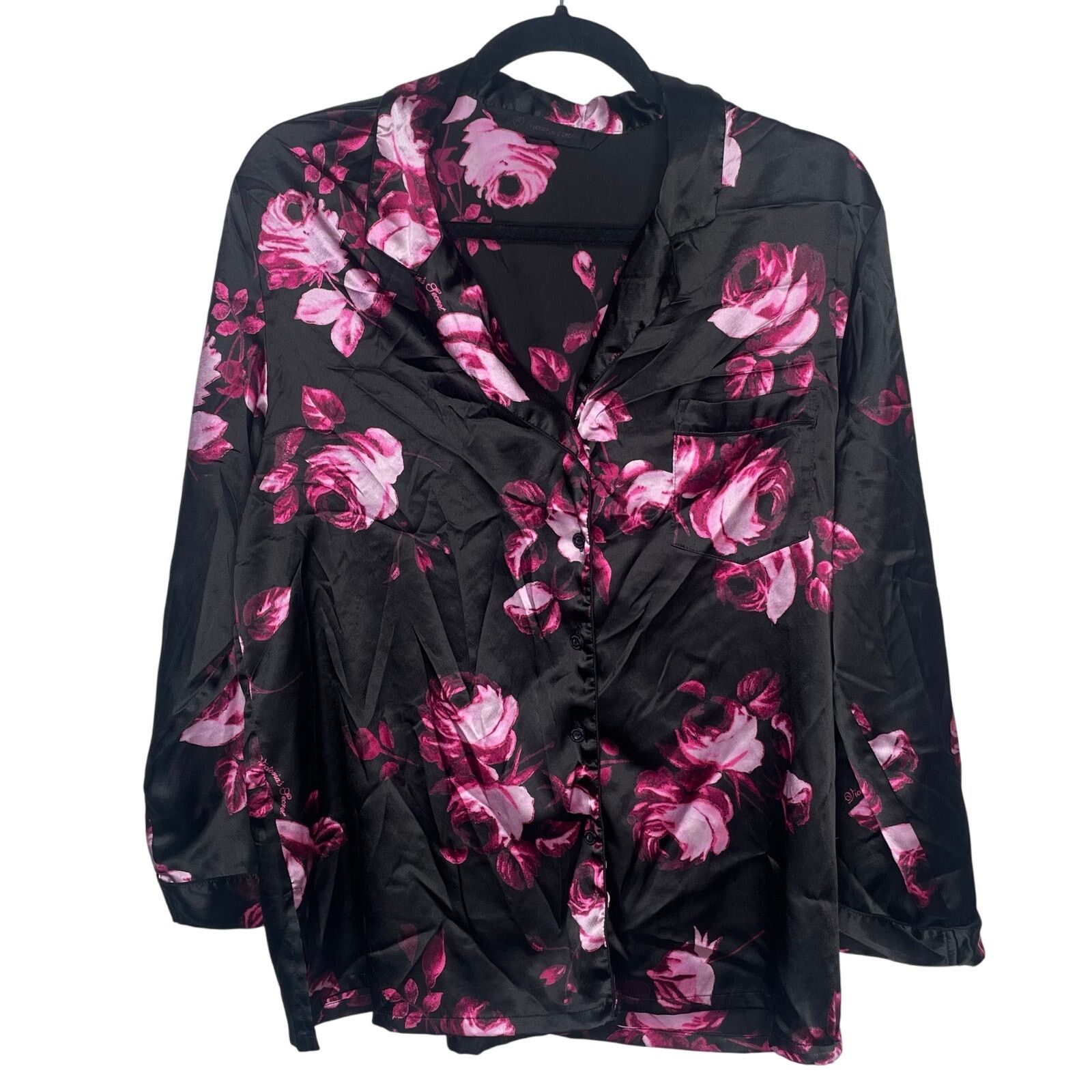 Victoria's Secret Victoria’s Secret Satin Button Down Size M / US 6-8 / IT 42-44 - 1 Thumbnail