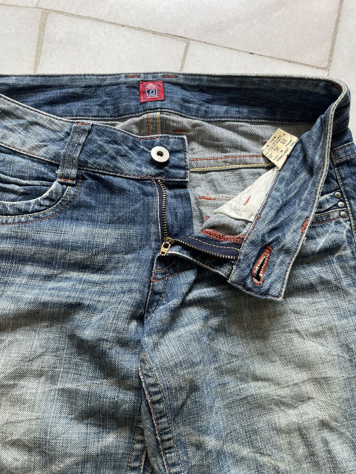 Hysteric Glamour × Japanese Brand × Le Grande Bleu (L.G.B.) Vintage japanese brand bootcut flare jeans Size US 30 / EU 46 - 4 Thumbnail
