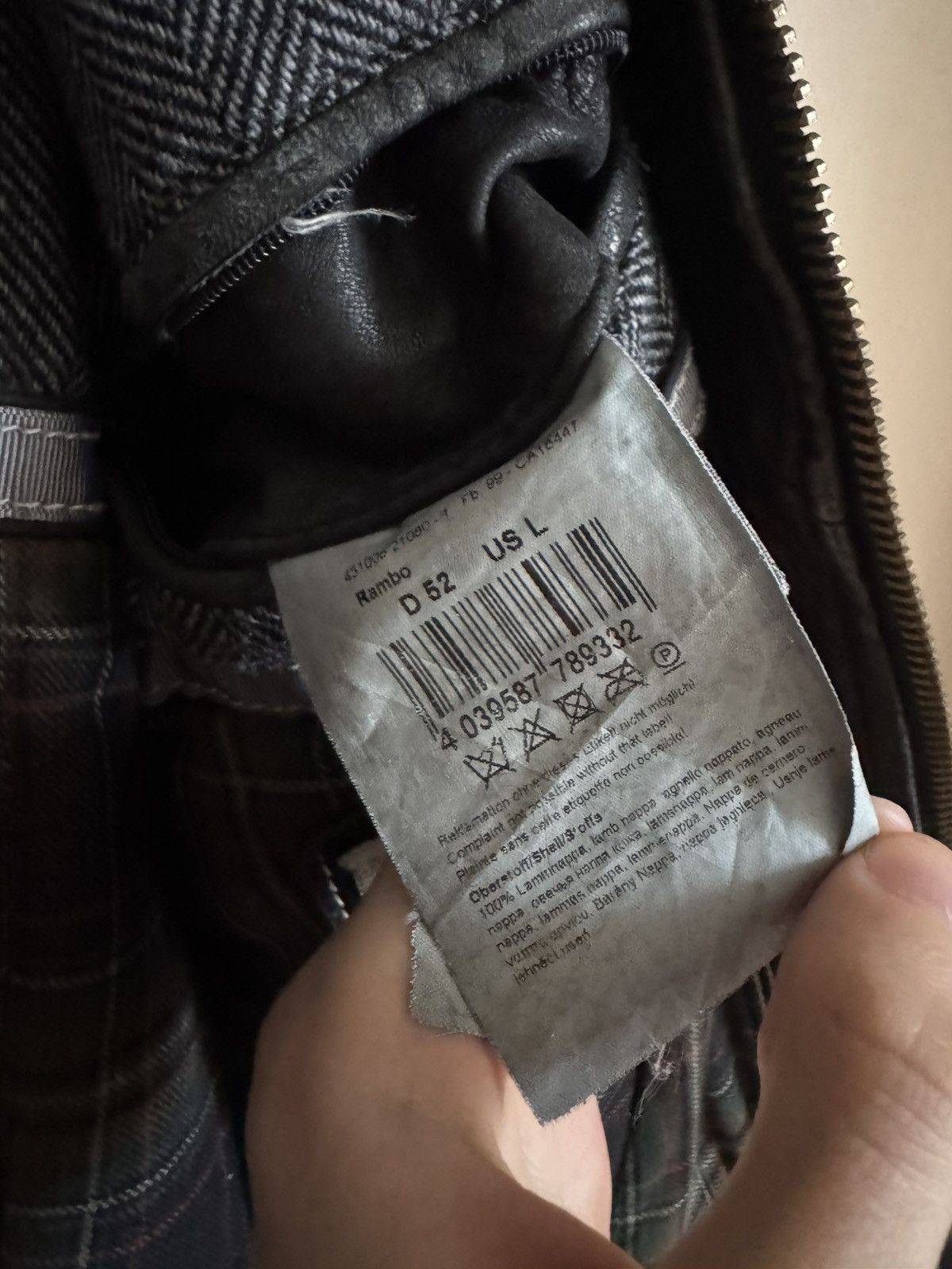 Milestone Milestone Leather Jacket L Limited Edition Handmade Vintage Size US L / EU 52-54 / 3 - 11 Thumbnail