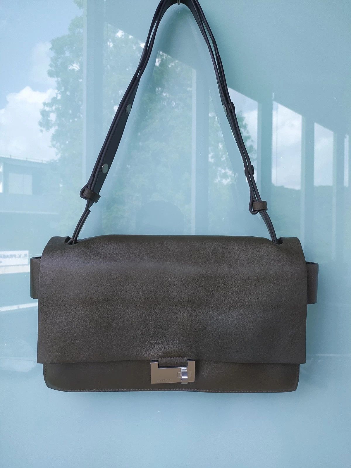 Allsaints All Saints Huasteca Leather Shoulder Bag FTP / 8023 Size ONE SIZE - 1 Thumbnail