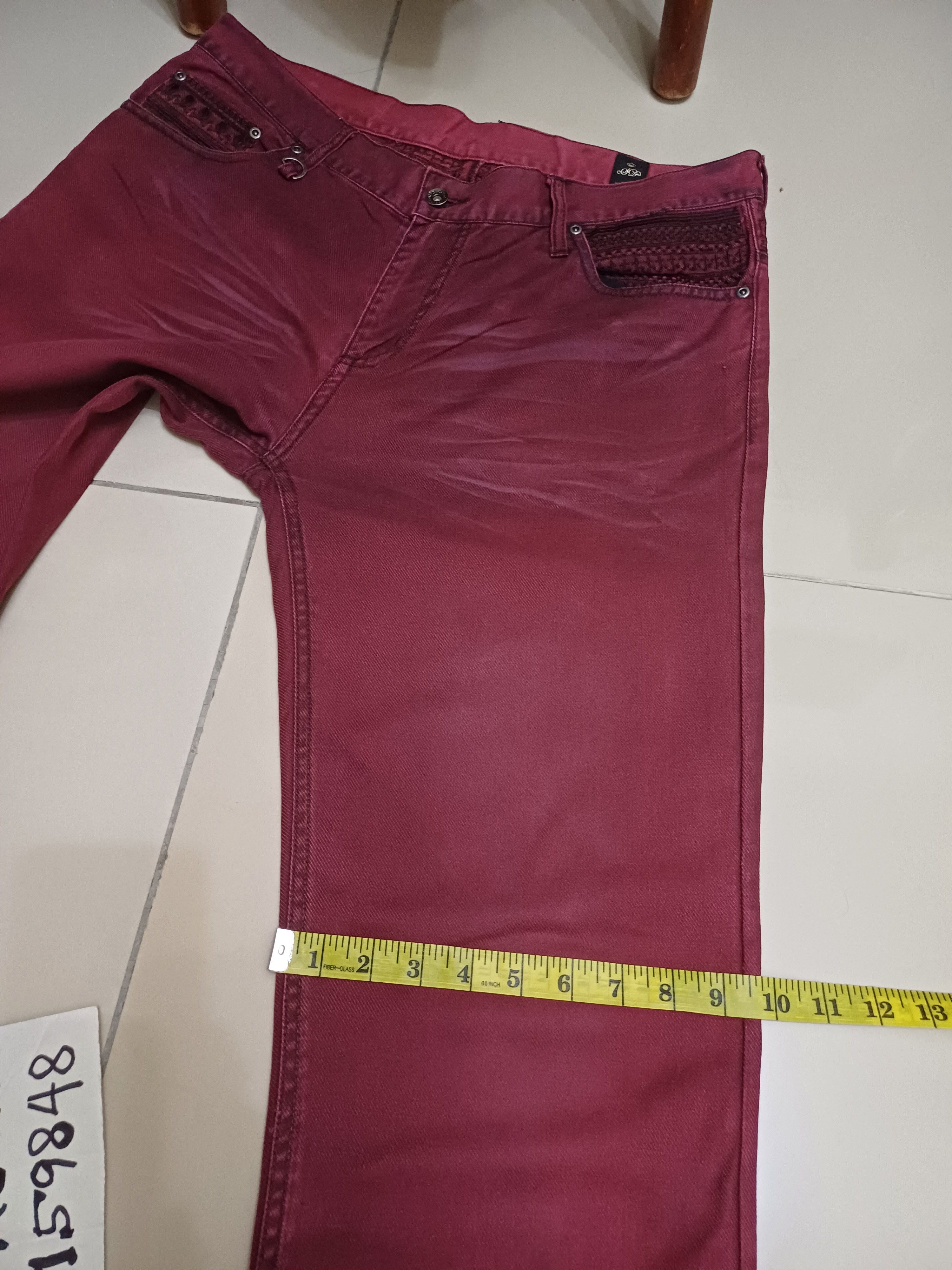 semanticdesign Superb red colour & skull embroidery design jeans 🔥🔥🔥 Size US 36 / EU 52 - 17 Thumbnail