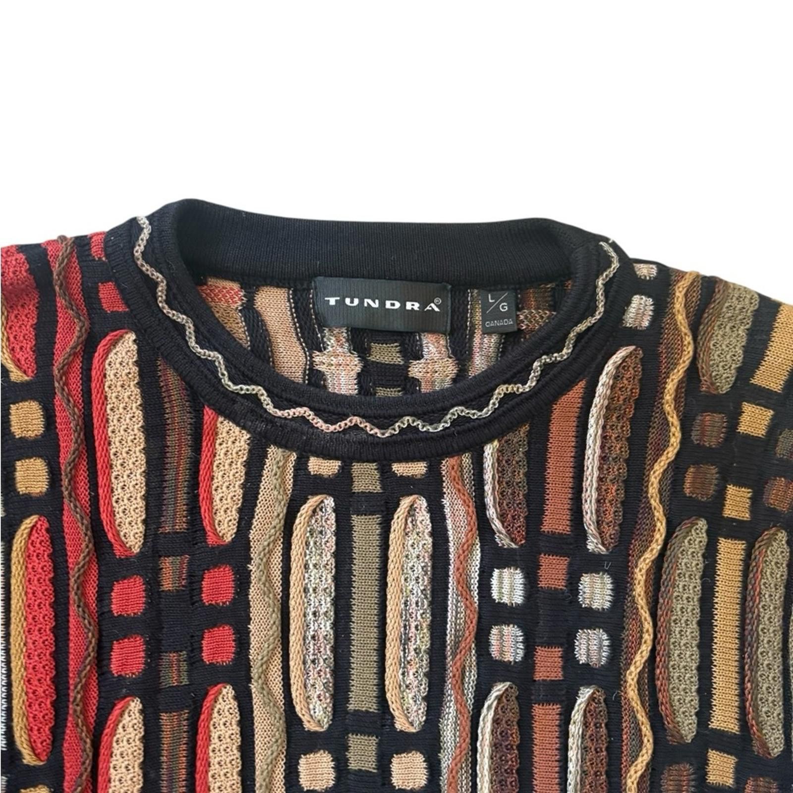 Tundra Tundra Made in Canada COOGI Style Cotton Sweater Size US L / EU 52-54 / 3 - 5 Thumbnail