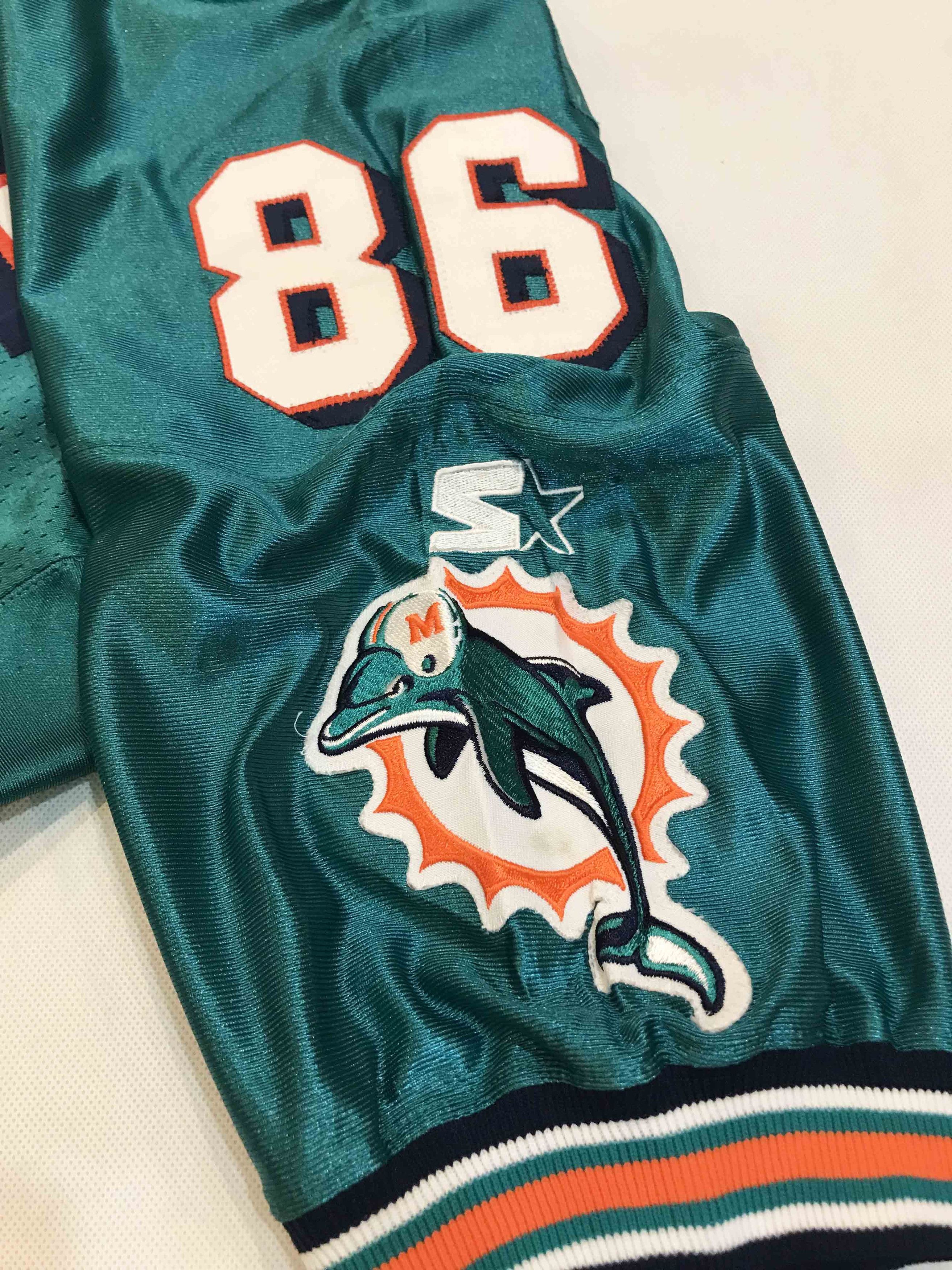 NFL × Starter × Vintage Vintage Starter Pro Line Miami Dolphins BARNETT #86 Jersey Size US M / EU 48-50 / 2 - 7 Thumbnail