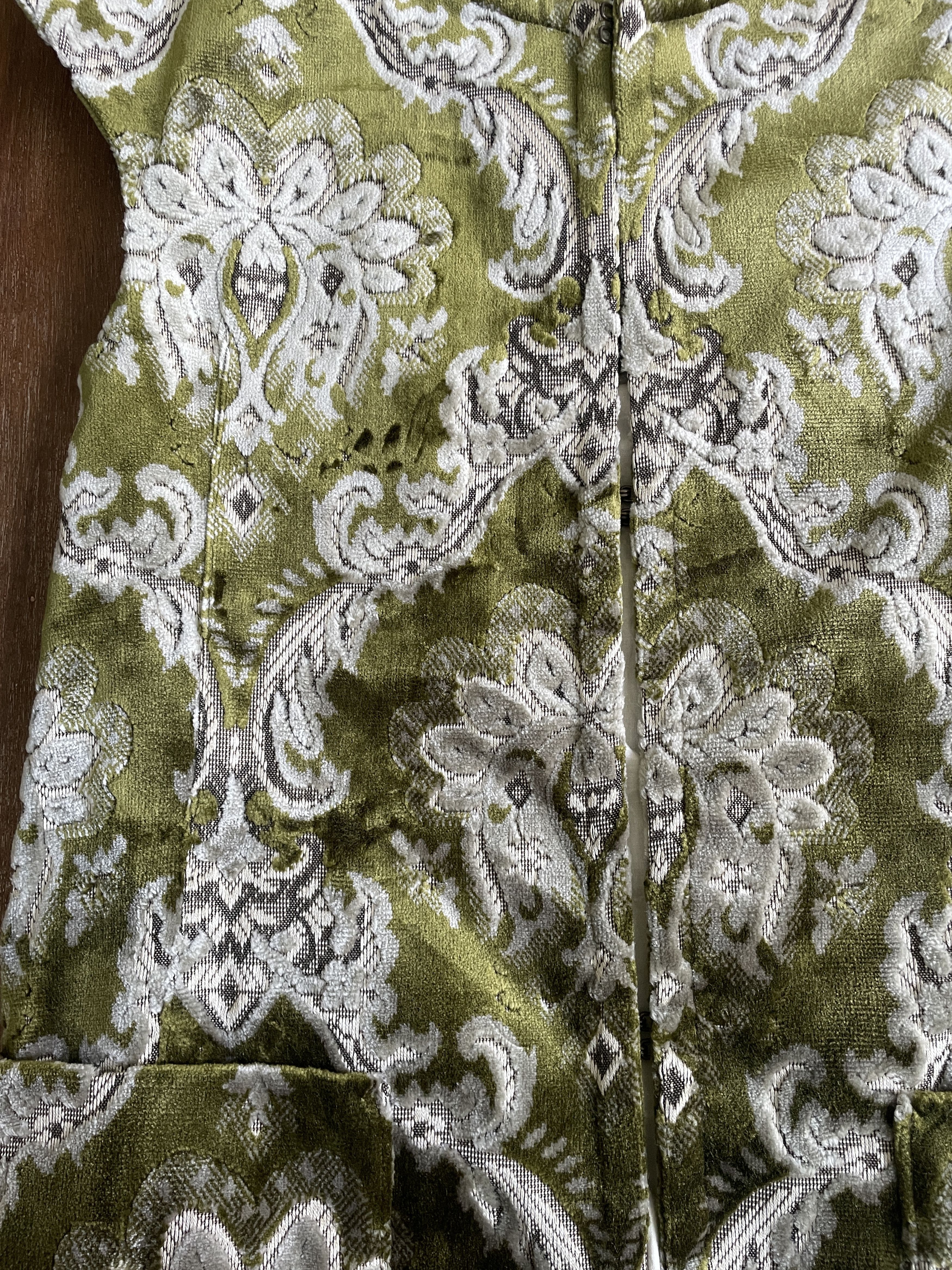 Limi Feu LIMI feu Paisley Jacquard A-Line Zip Dress Size XS / US 0-2 / IT 36-38 - 6 Thumbnail