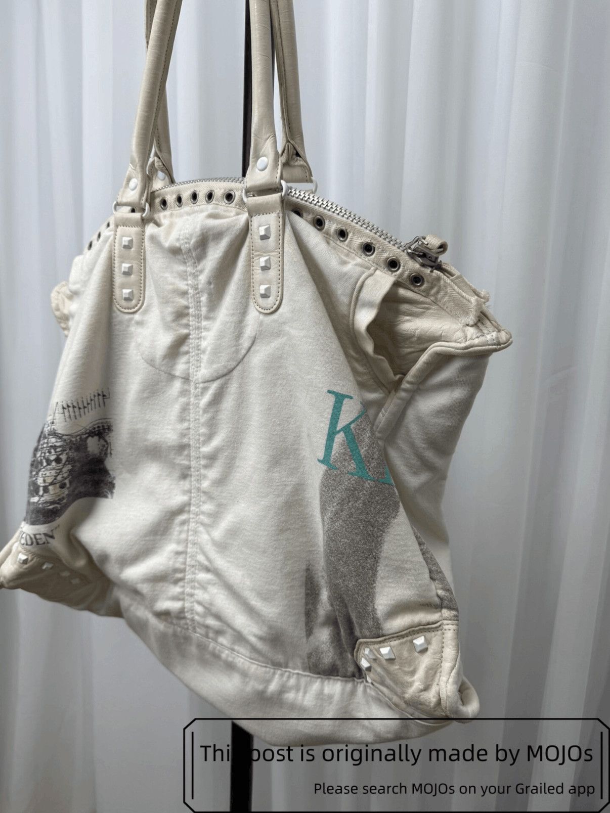 Undercover Undercover T-period Rivet Canvas Bag mojos12132058 Size ONE SIZE - 2 Thumbnail
