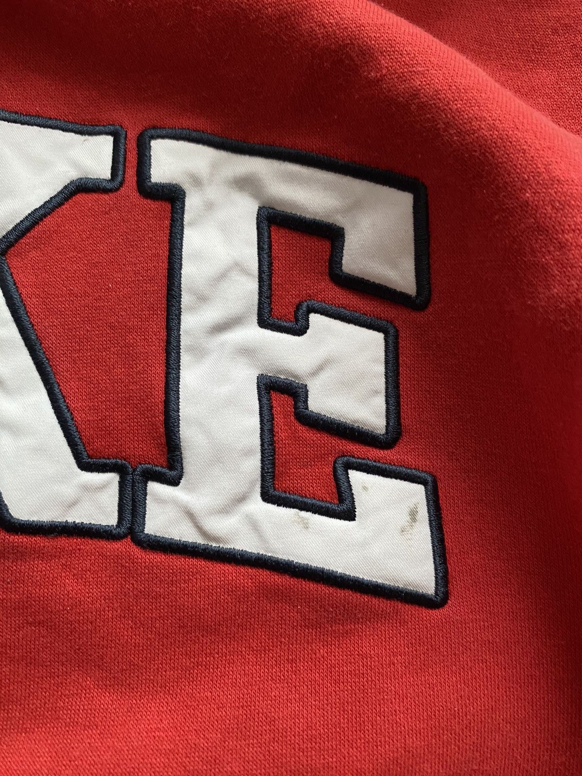 Nike × Vintage Nike Vintage Hoodie Big Logo Baggy,USA,Y2k Size US XL / EU 56 / 4 - 6 Thumbnail