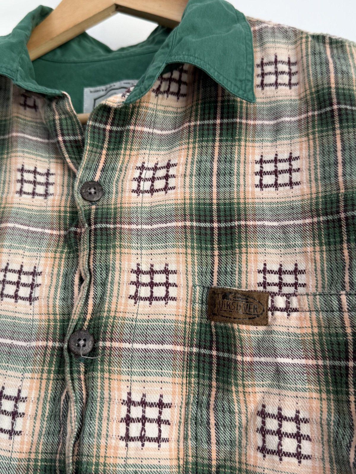 Quiksilver × Vintage Vintage Quiksilver Men Oversize Shirt Size US M / EU 48-50 / 2 - 3 Thumbnail