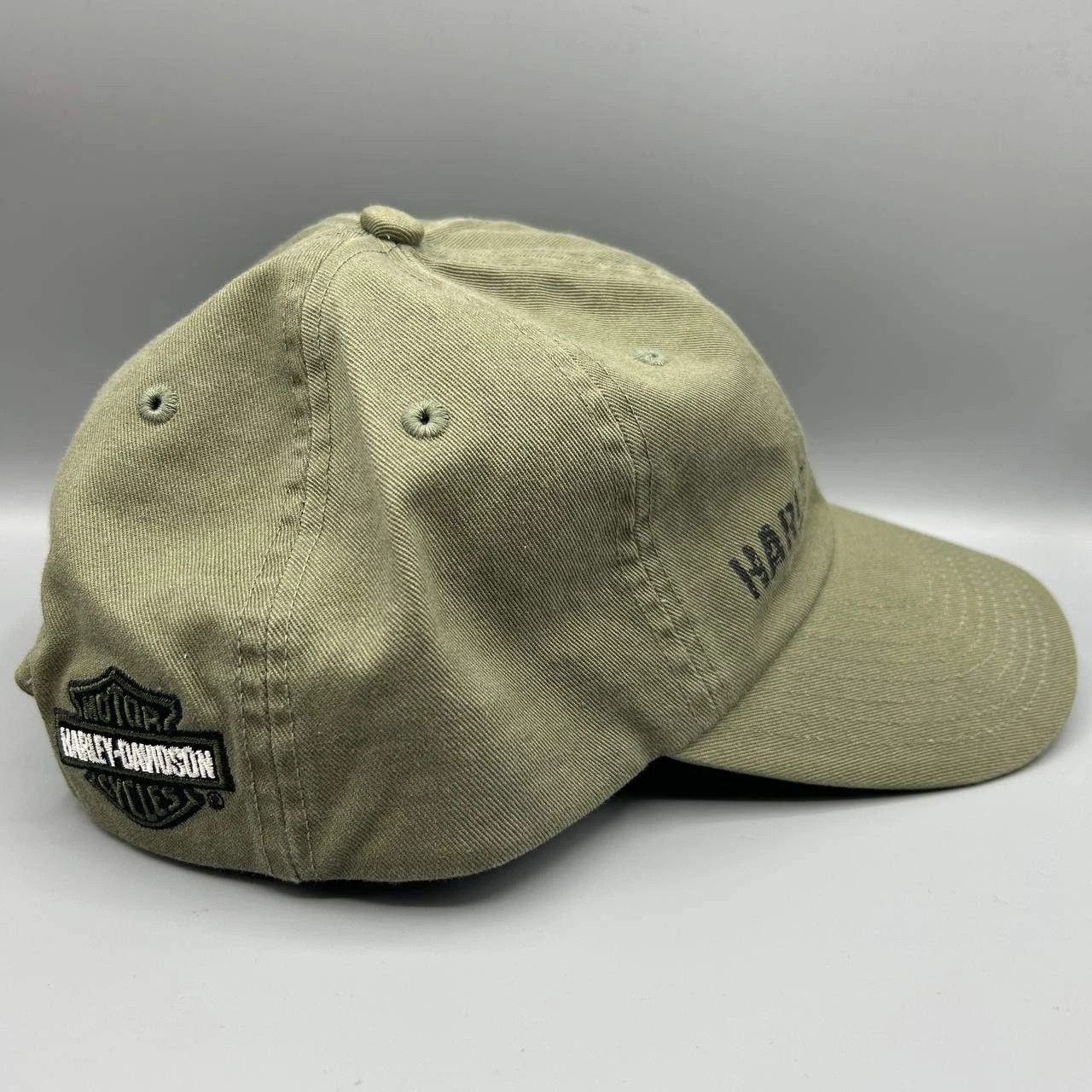 Harley Davidson Harley Davidson Motorcycles Hat Embroidered StrapBack Cotton Size ONE SIZE - 5 Thumbnail