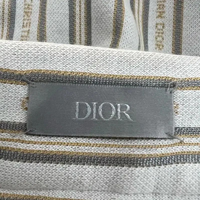 Dior Dior Summer Beige Stripe Shorts . Size 23" - 3 Thumbnail