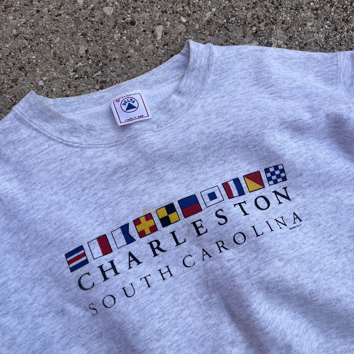 Japanese Brand × Vintage Vintage 90s South Carolina Grey Sweater Size US M / EU 48-50 / 2 - 3 Thumbnail