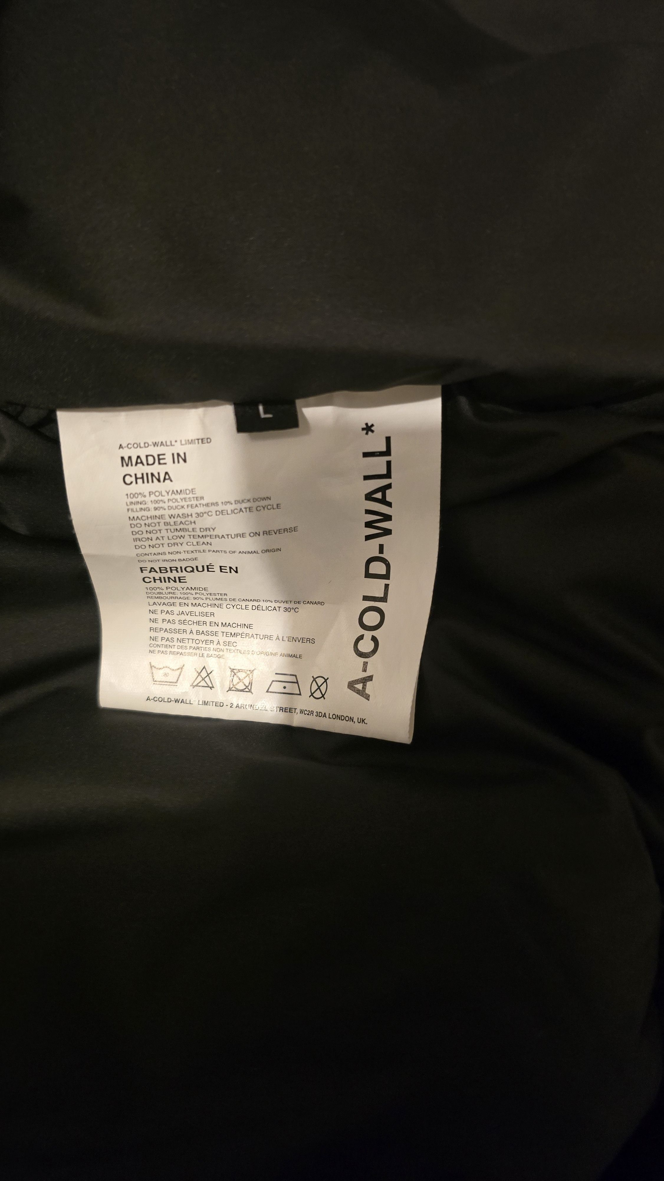 A-COLD-WALL* × Samuel Ross Cirrus Puffer Jacket Size US L / EU 52-54 / 3 - 10 Thumbnail