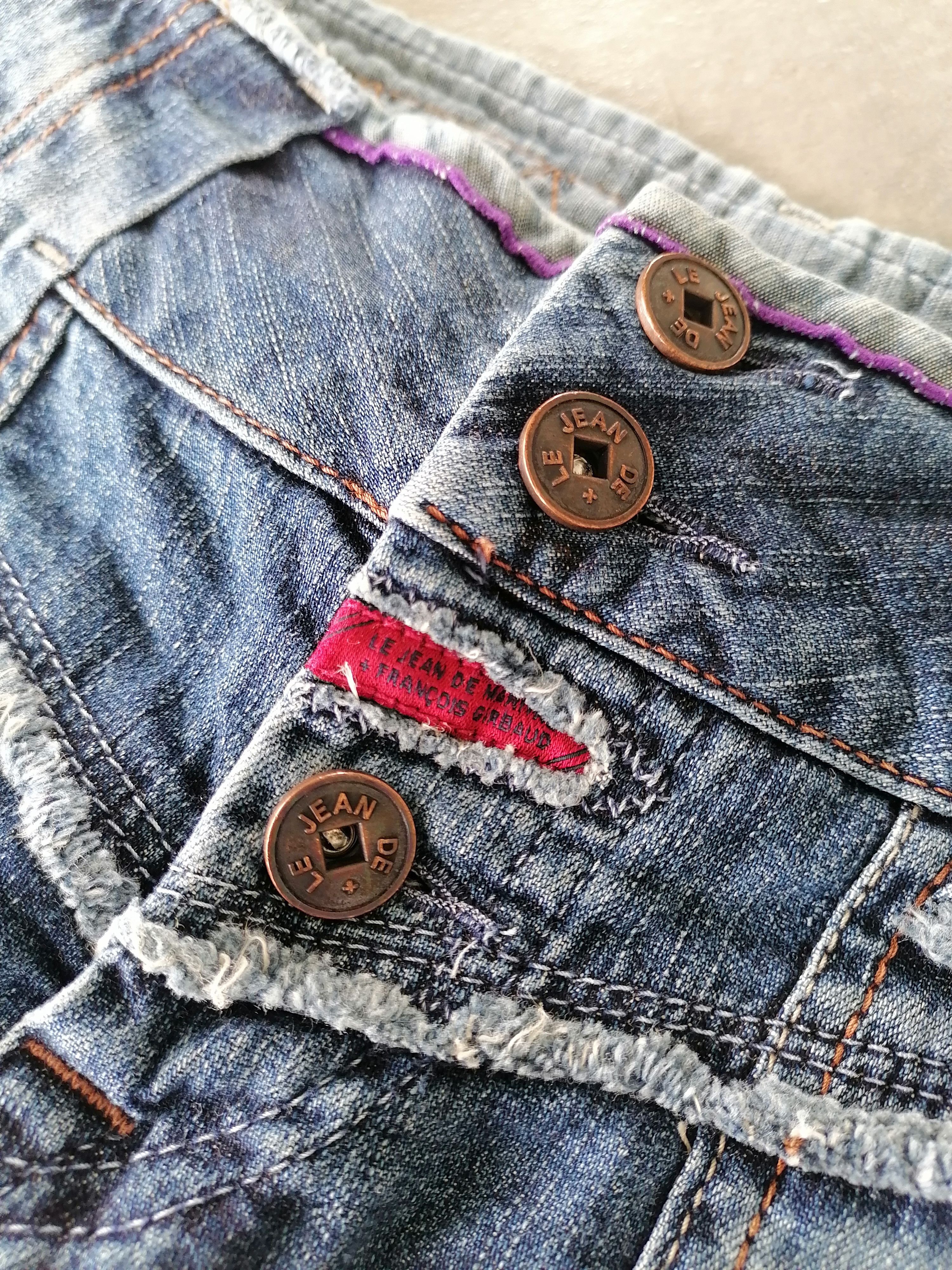 Japanese Brand × Marithe + Francois Girbaud Flare Jeans Marithe Francois Girbaud Baggy Denim Pants Size 27" / US 4 / IT 40 - 5 Thumbnail