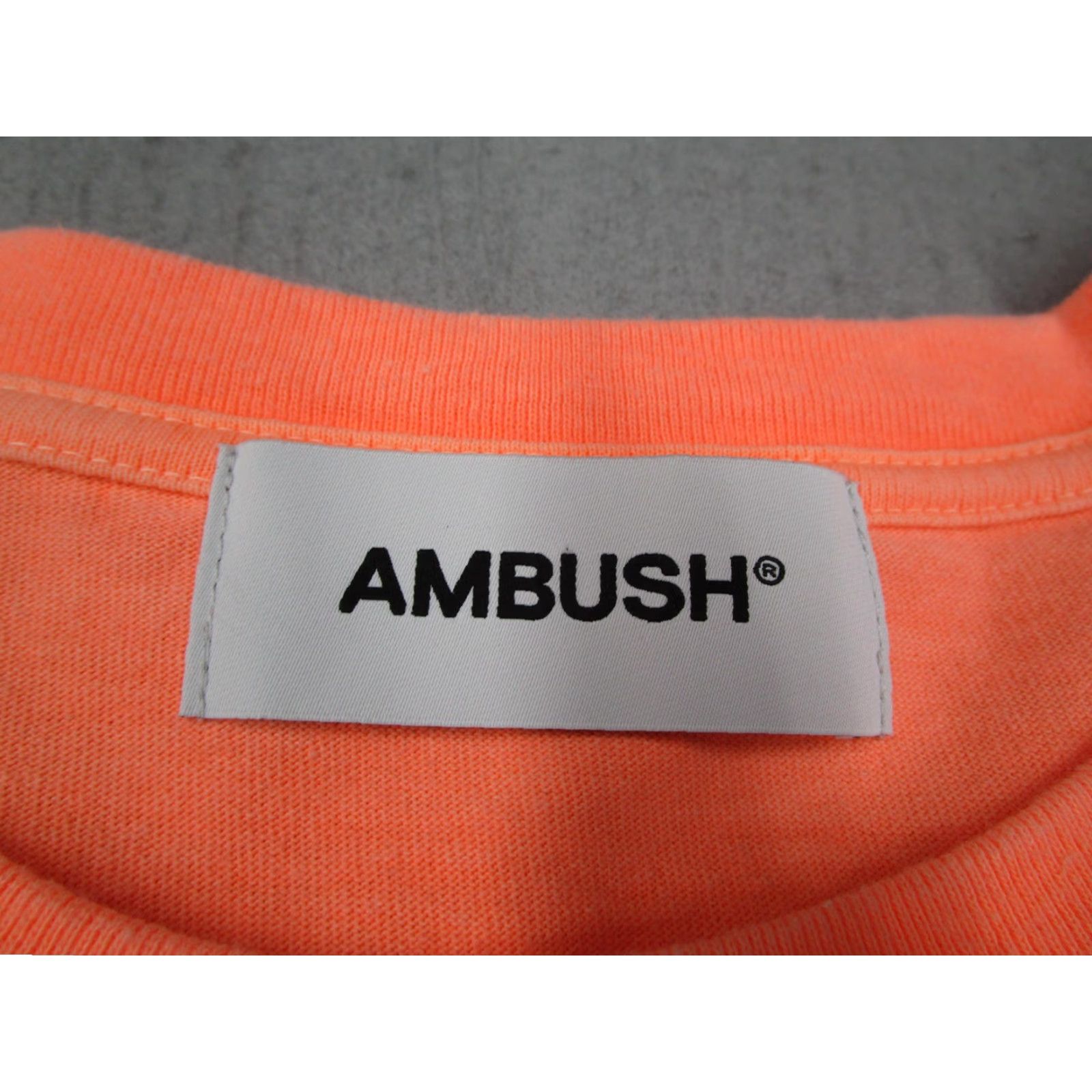 Vintage VINTAGE AMBUSH Shirt Mens Medium Neon Orange Flaming 88 Graphic Tee Japan Streetwear Size US M / EU 48-50 / 2 - 3 Thumbnail