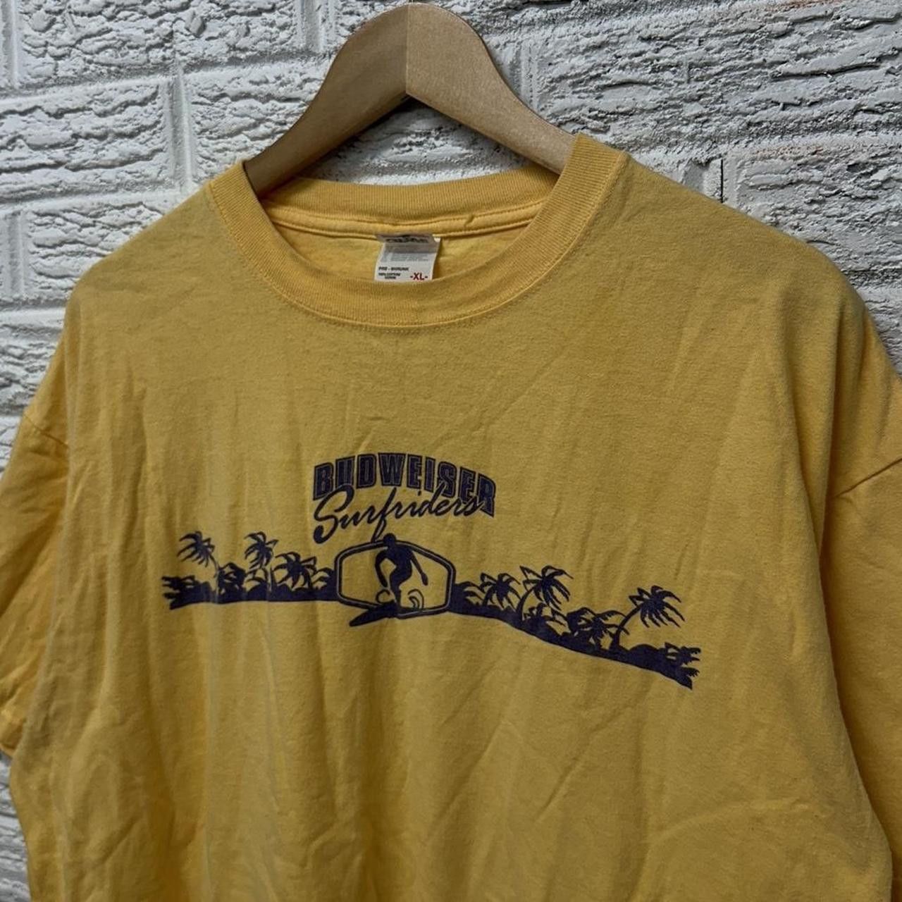 Budweiser × Vintage Vintage Budweiser Beach Surfer Hawaiian T Shirt XL Size US XL / EU 56 / 4 - 3 Thumbnail