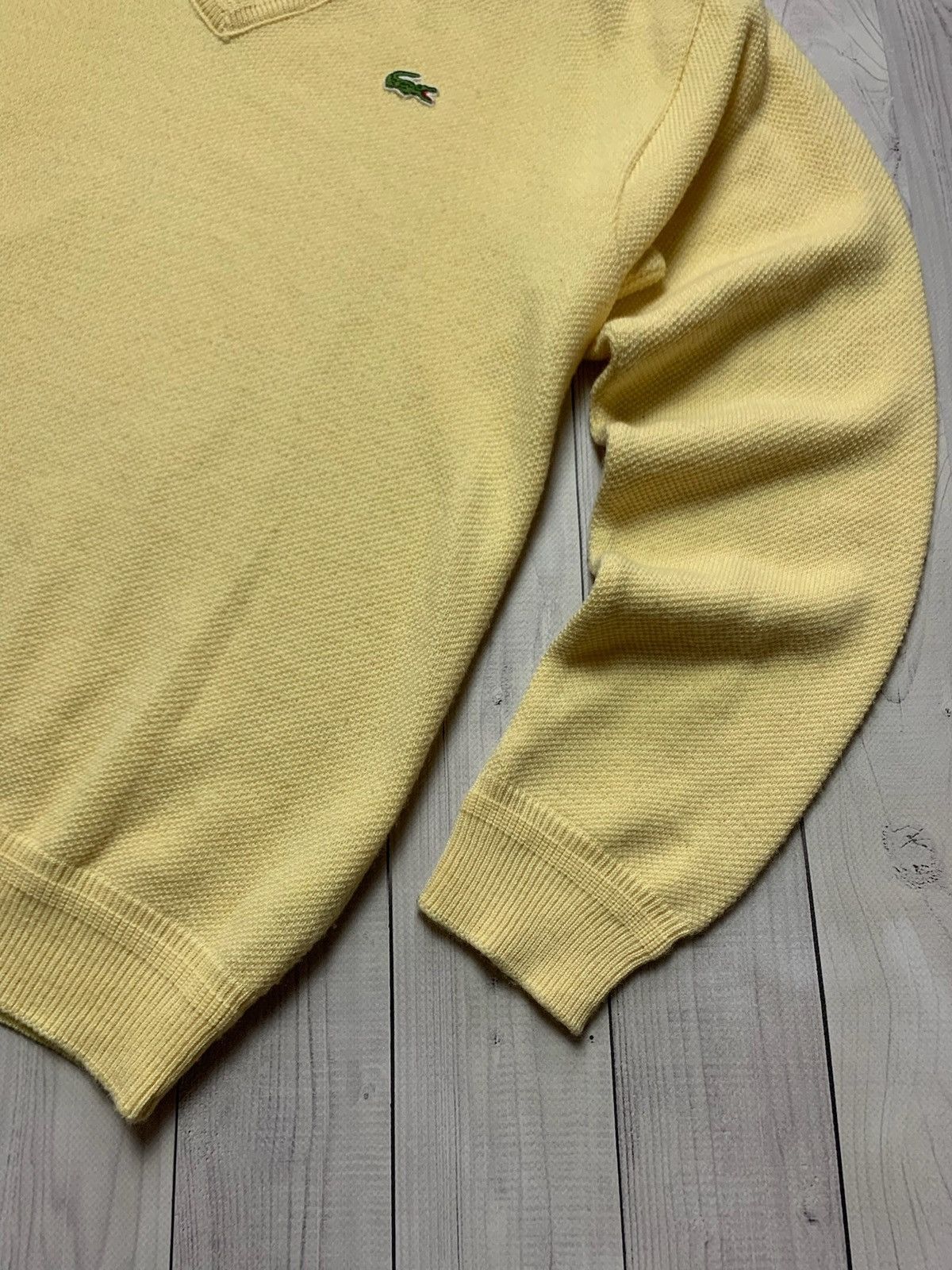 Lacoste × Vintage Lacoste vintage knitted sweater Size M Size US M / EU 48-50 / 2 - 2 Thumbnail