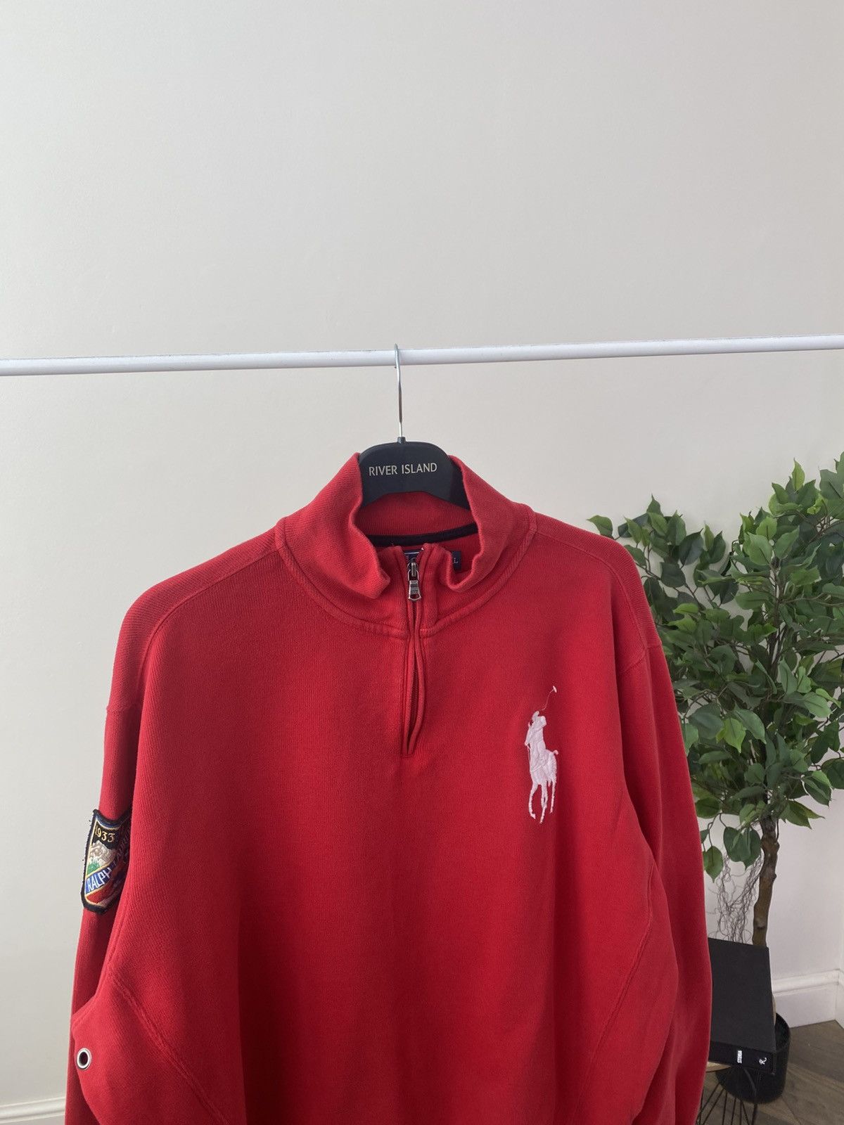 Polo Ralph Lauren Vintage Polo Ralph Lauren 1/4 zip sweatshirt Size US XL / EU 56 / 4 - 4 Thumbnail