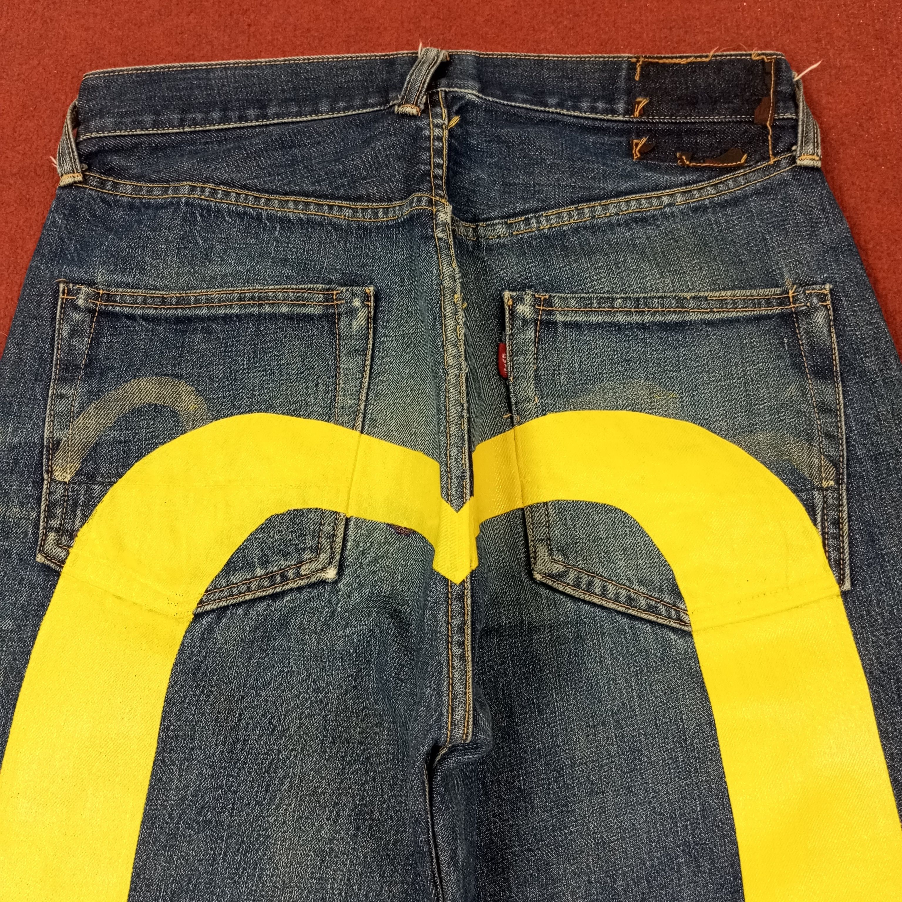Evisu Vintage Evis Japanese Brand Custom Daicock Jeans c244n22 Size US 30 / EU 46 - 2 Thumbnail