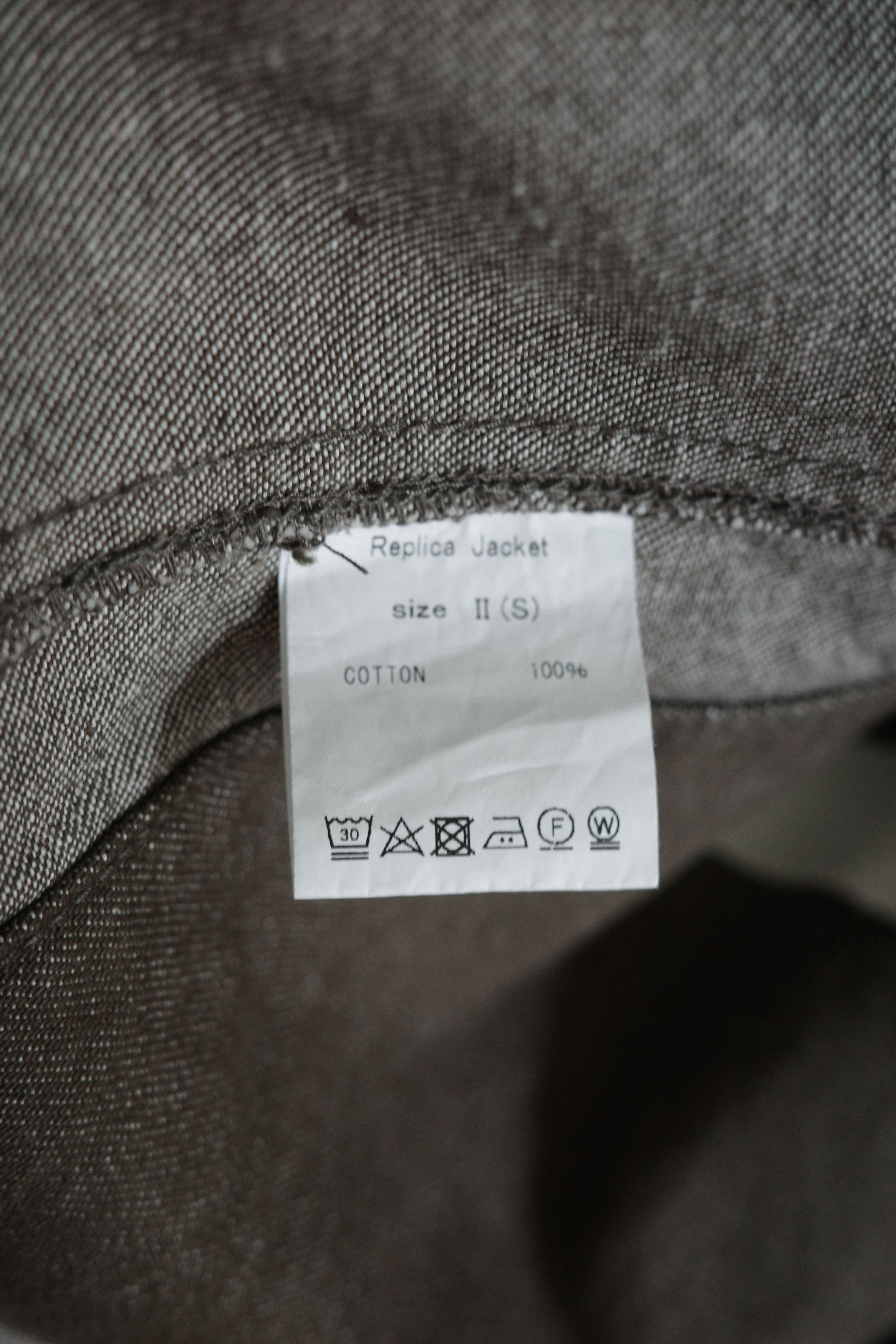 James Coward Replica Jacket Olive One Wash Denim - Size 2 (S) Size US S / EU 44-46 / 1 - 10 Thumbnail