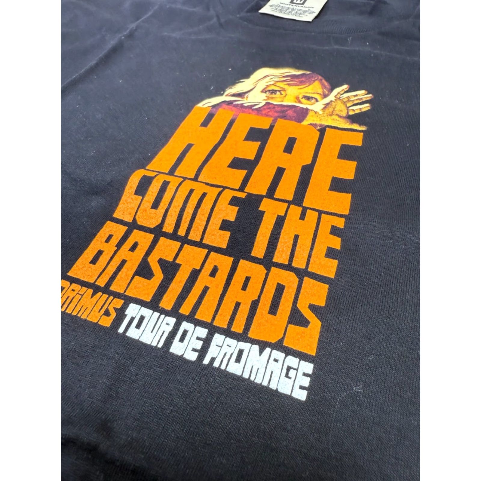 Vintage VINTAGE Primus 2003 Tour De Fromage T-Shirt Size M Black Graphic Print Music Mens Size US M / EU 48-50 / 2 - 4 Thumbnail