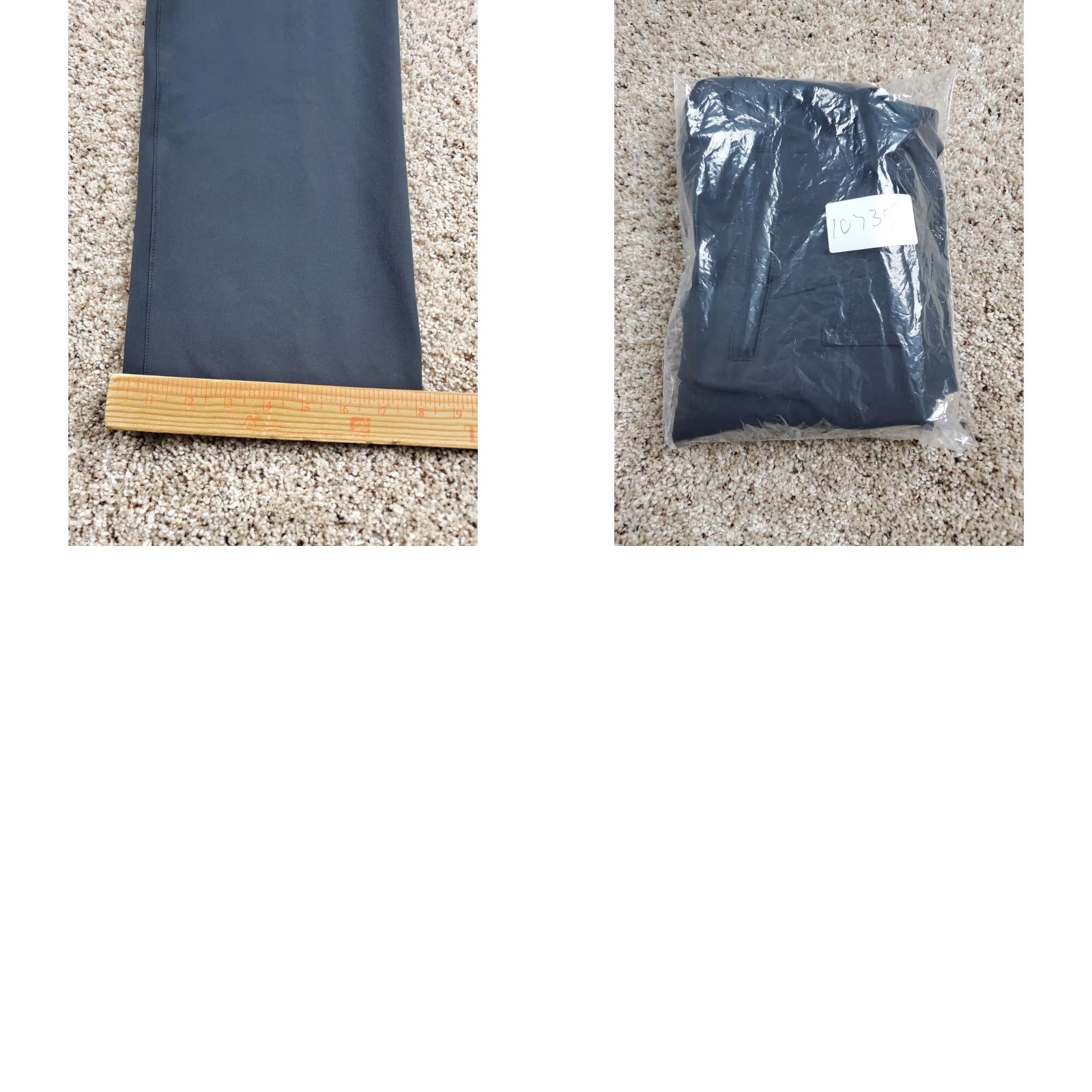Vintage Betabrand Pants Mens 34X34 Black Chino Straight Leg Stretch Pockets Size US 34 / EU 50 - 9 Thumbnail